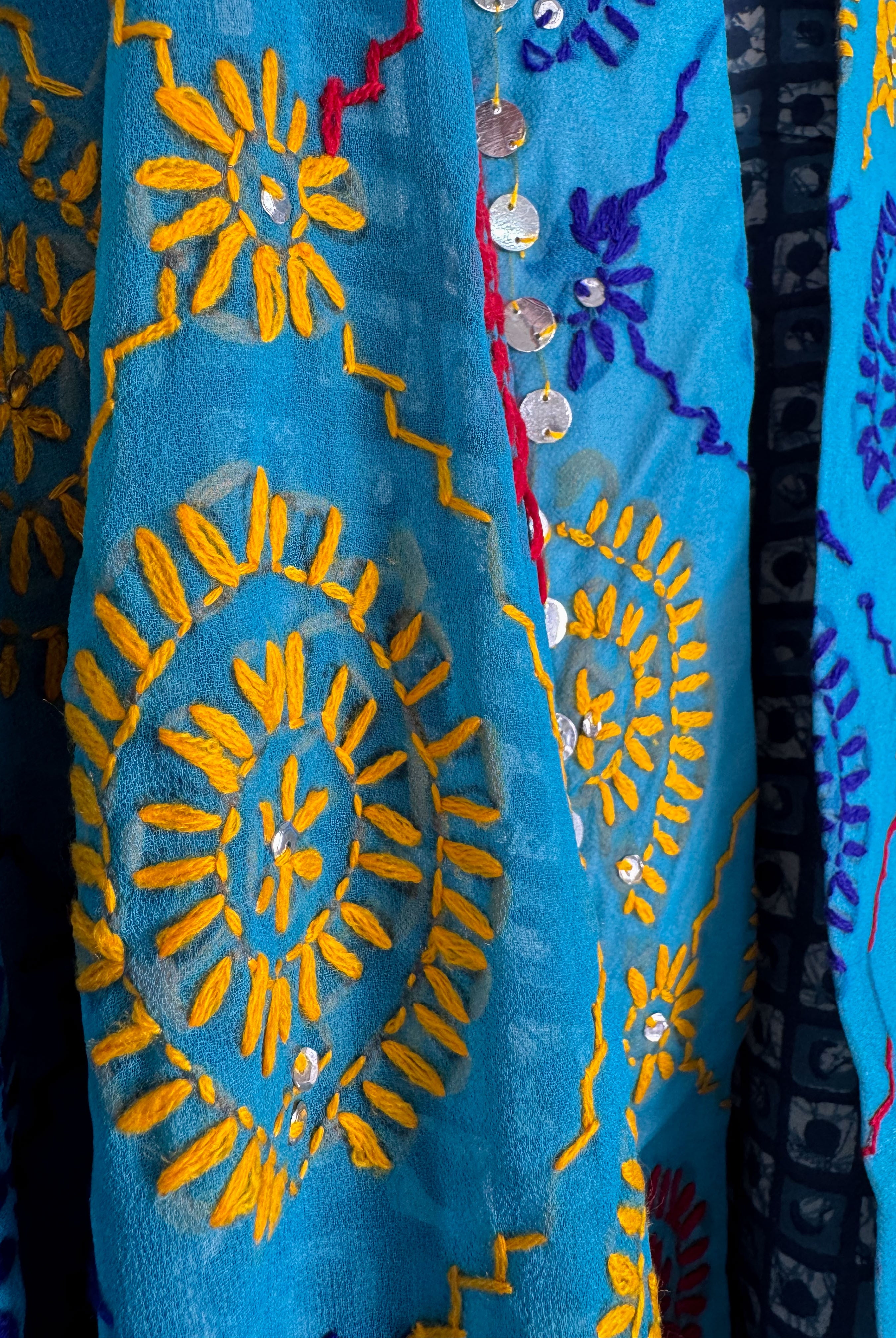 Long kimono robe - Love Protect Sustain