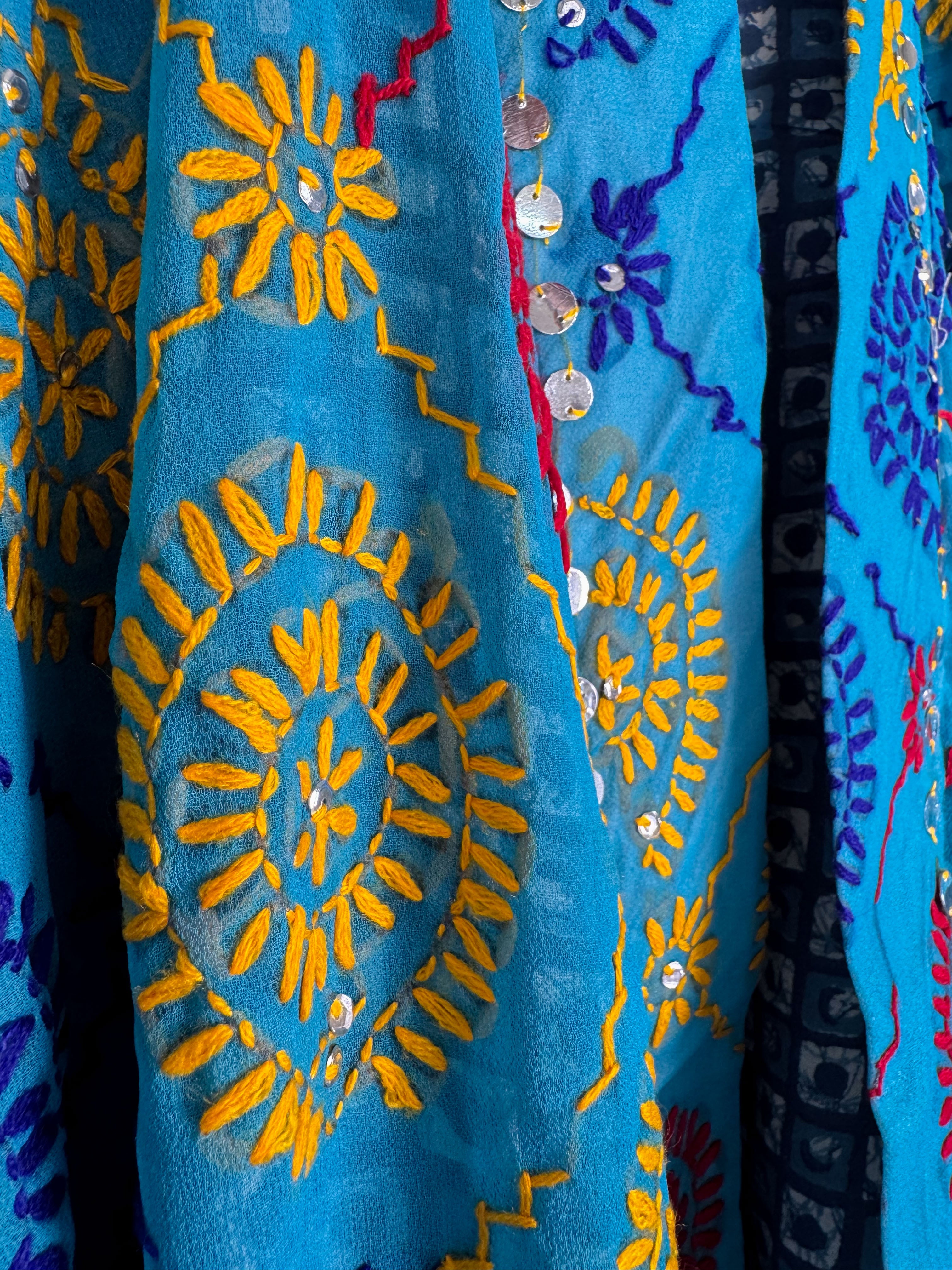 Long kimono robe - Love Protect Sustain