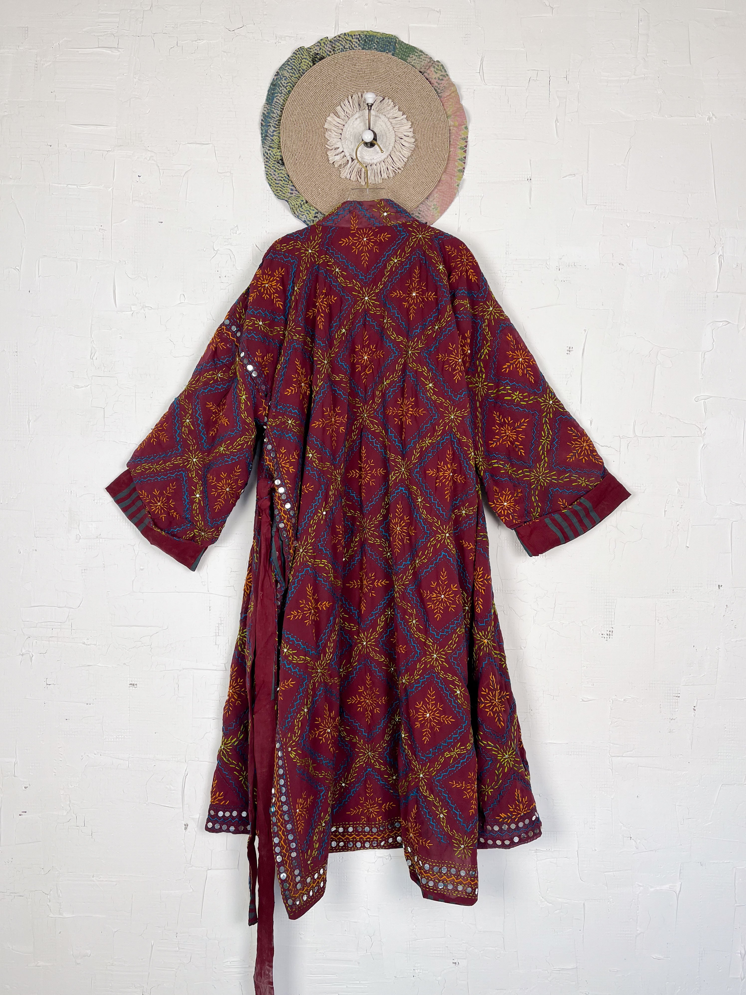 Long kimono robe - Love Protect Sustain