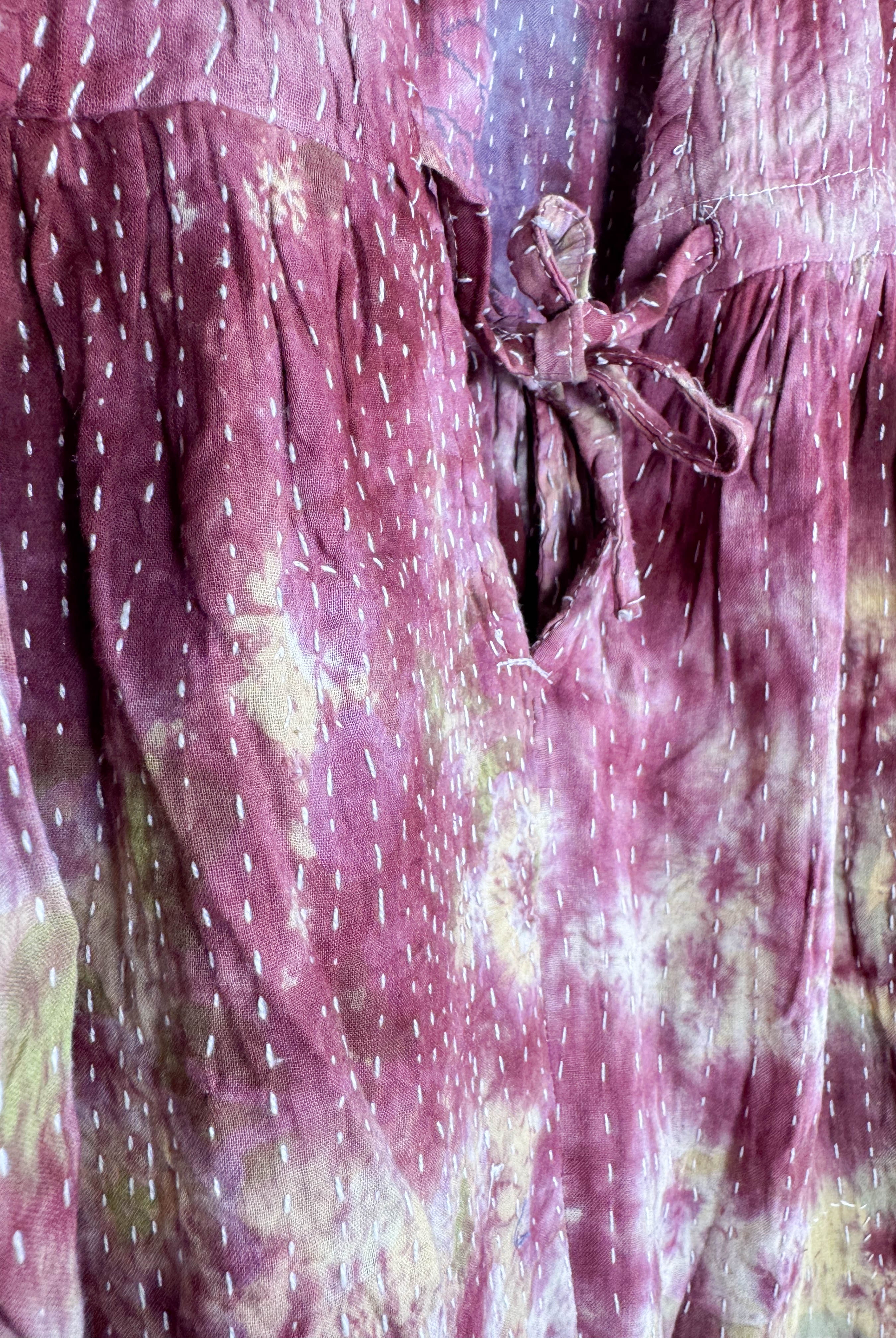 Loose fit jumpsuit - Love Protect Sustain