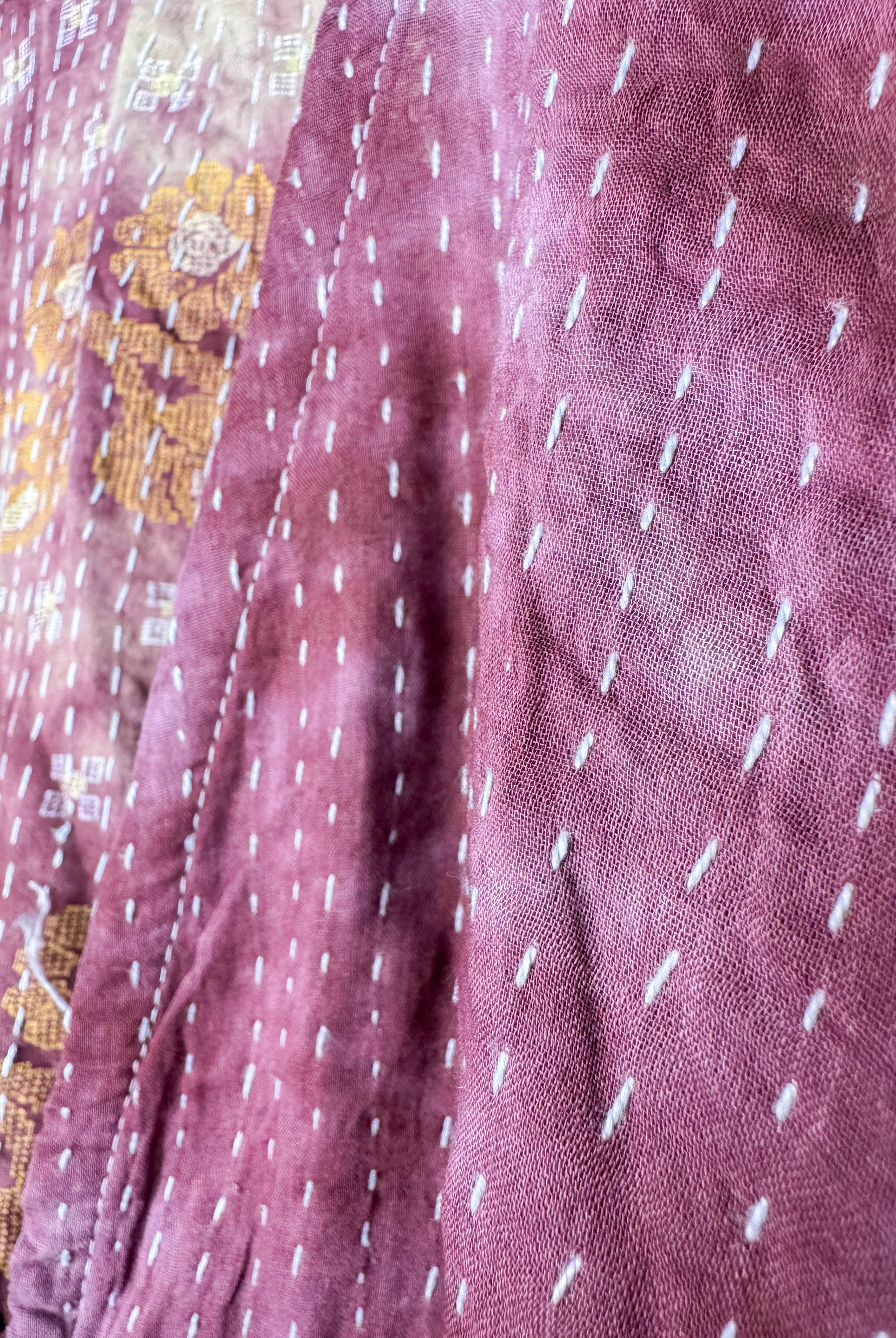 Maroon Tie Dye Jumpsuit - Love Protect Sustain