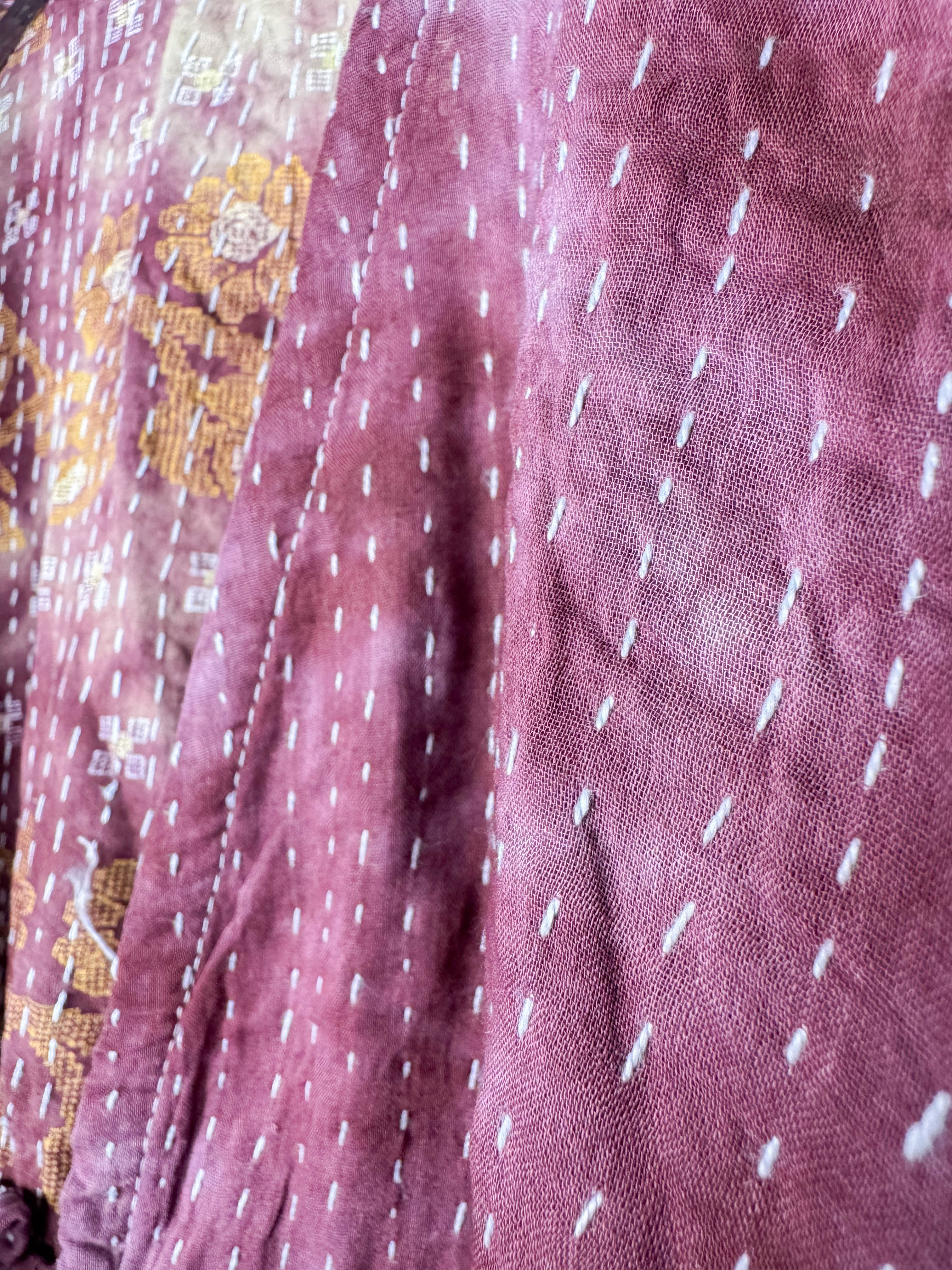 Maroon Tie Dye Jumpsuit - Love Protect Sustain