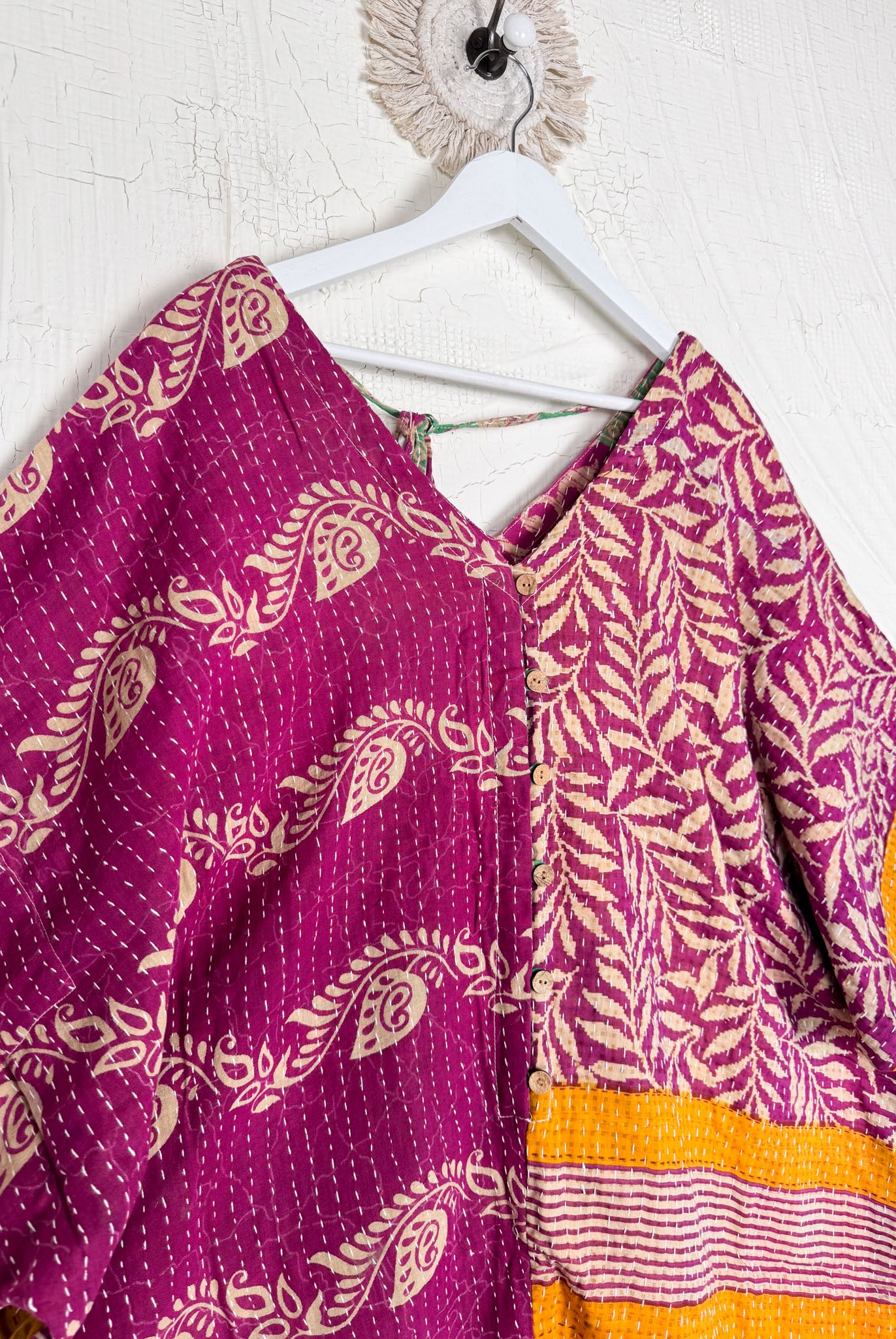 Maternity Kantha Jumpsuit - Love Protect Sustain
