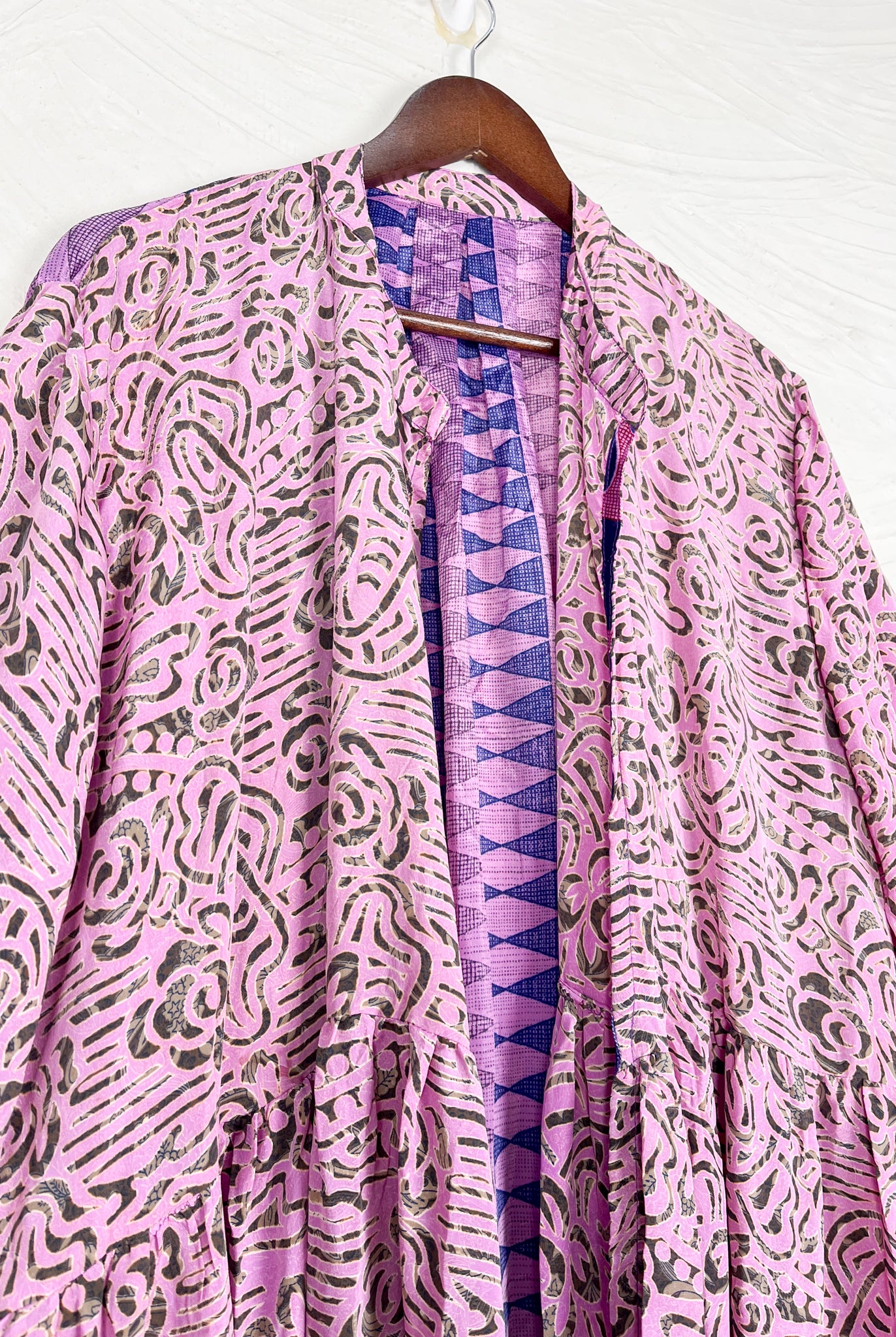 Maternity Silk dress - Love Protect Sustain