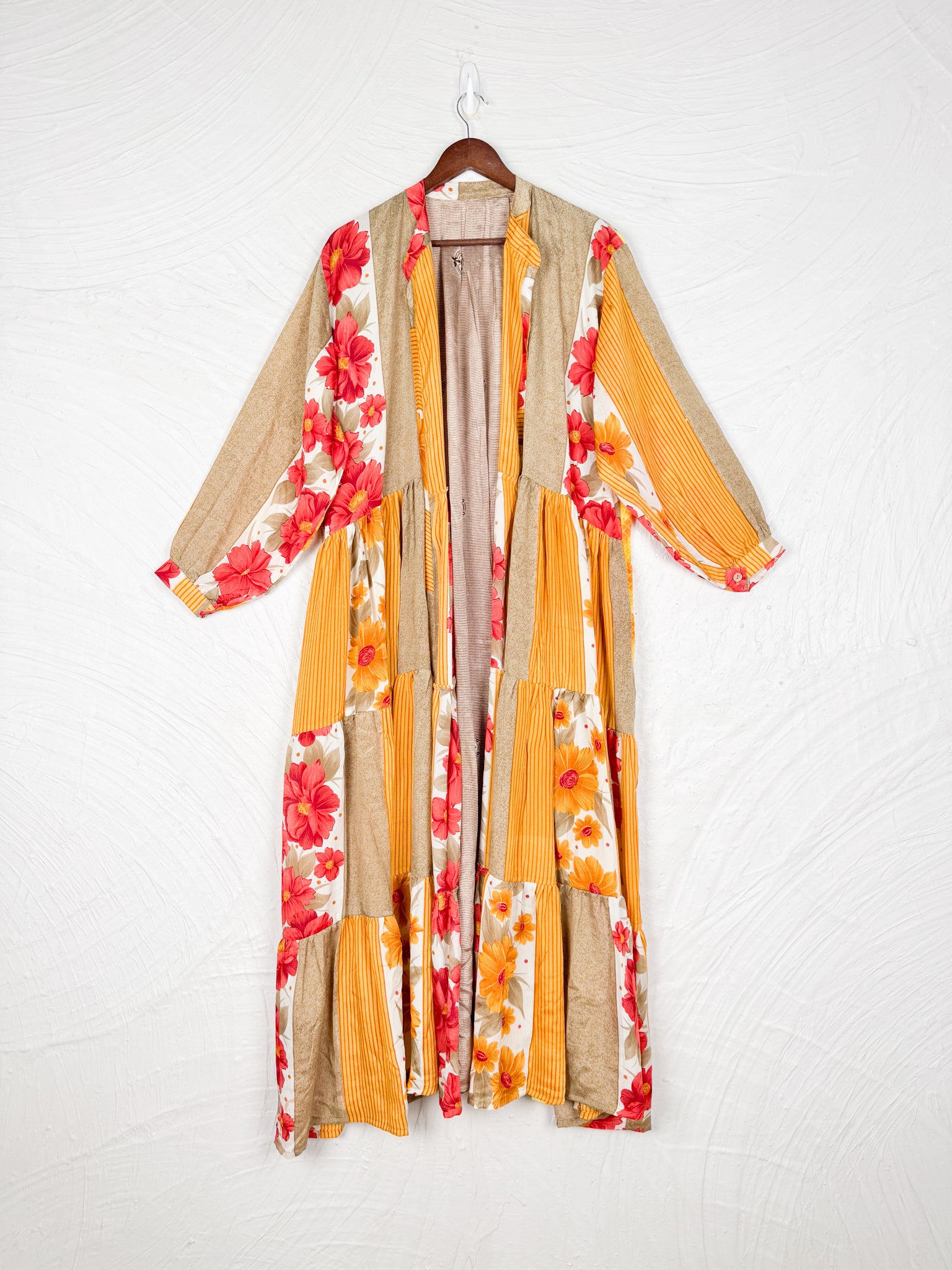 Maxi silk dress - Love Protect Sustain