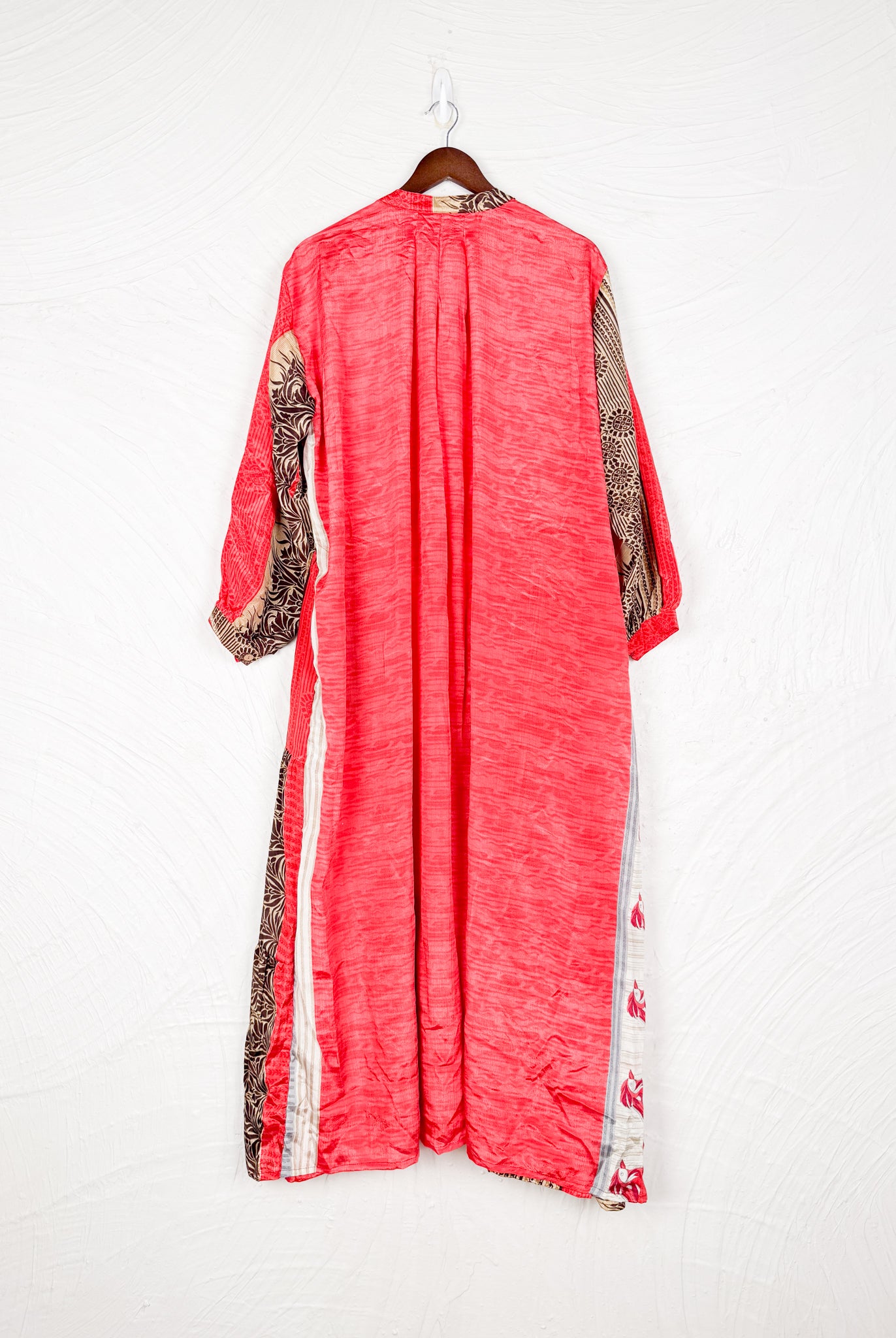 Maxi silk dress - Love Protect Sustain