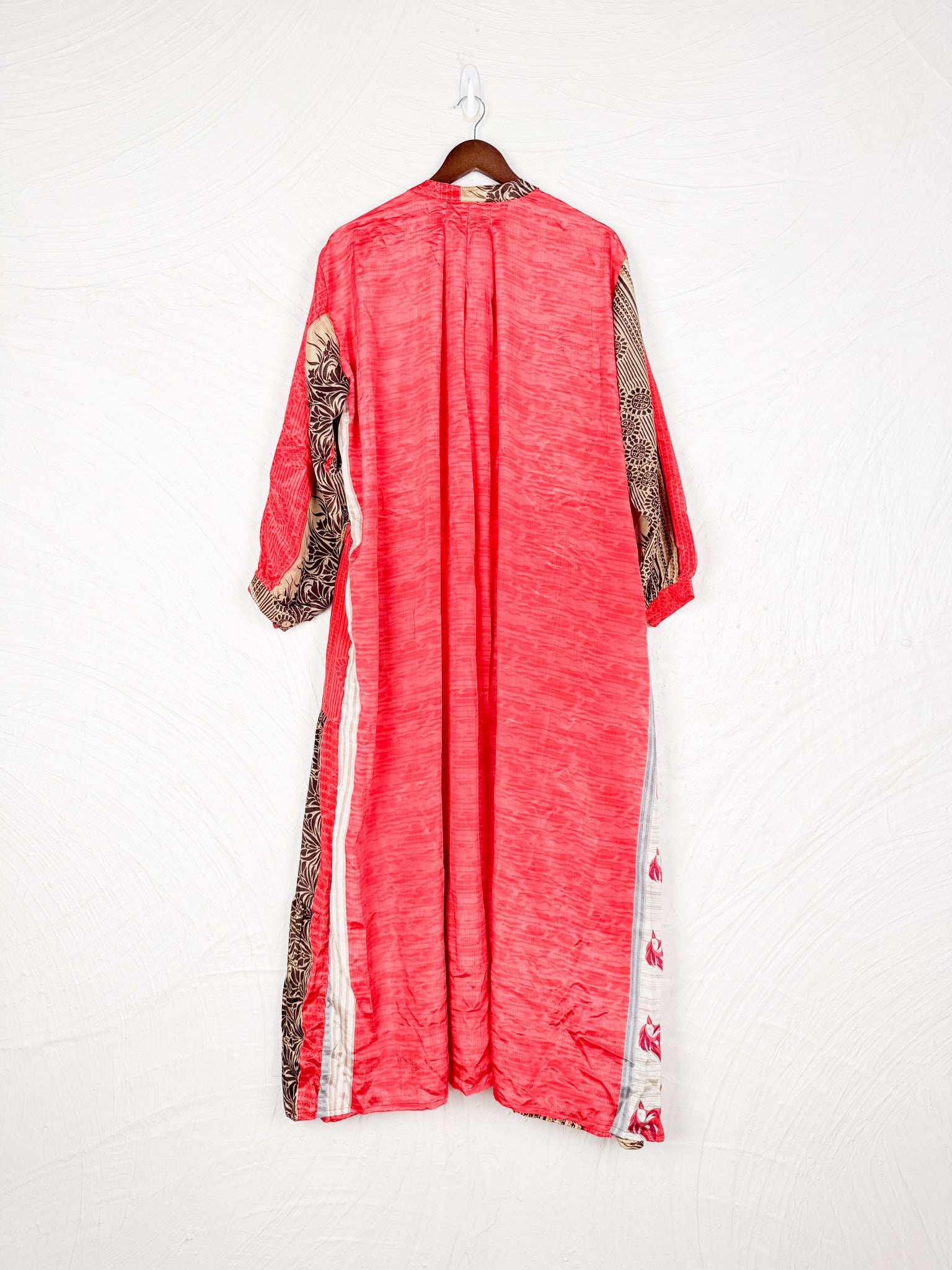 Maxi silk dress - Love Protect Sustain