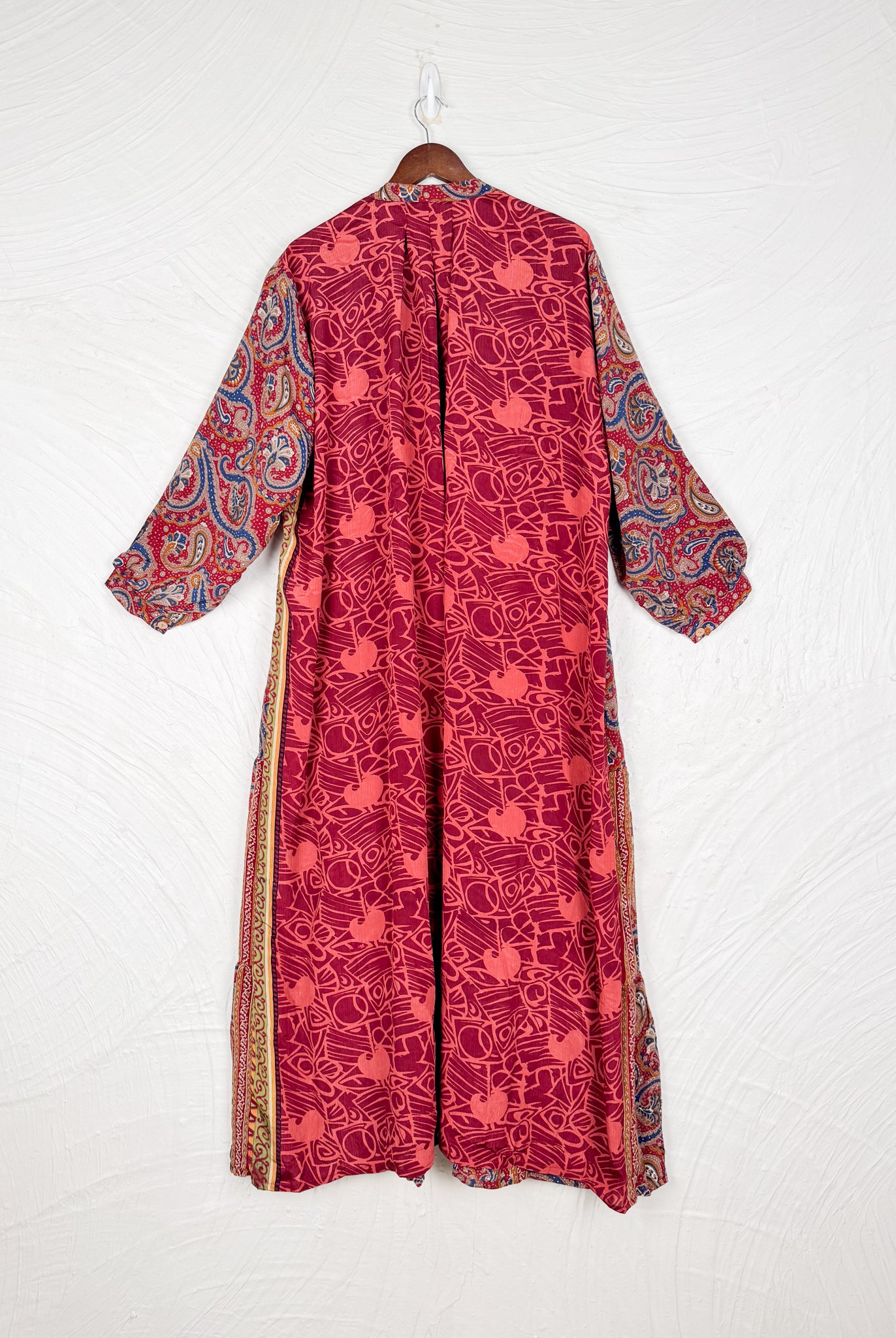 Maxi silk dress - Love Protect Sustain