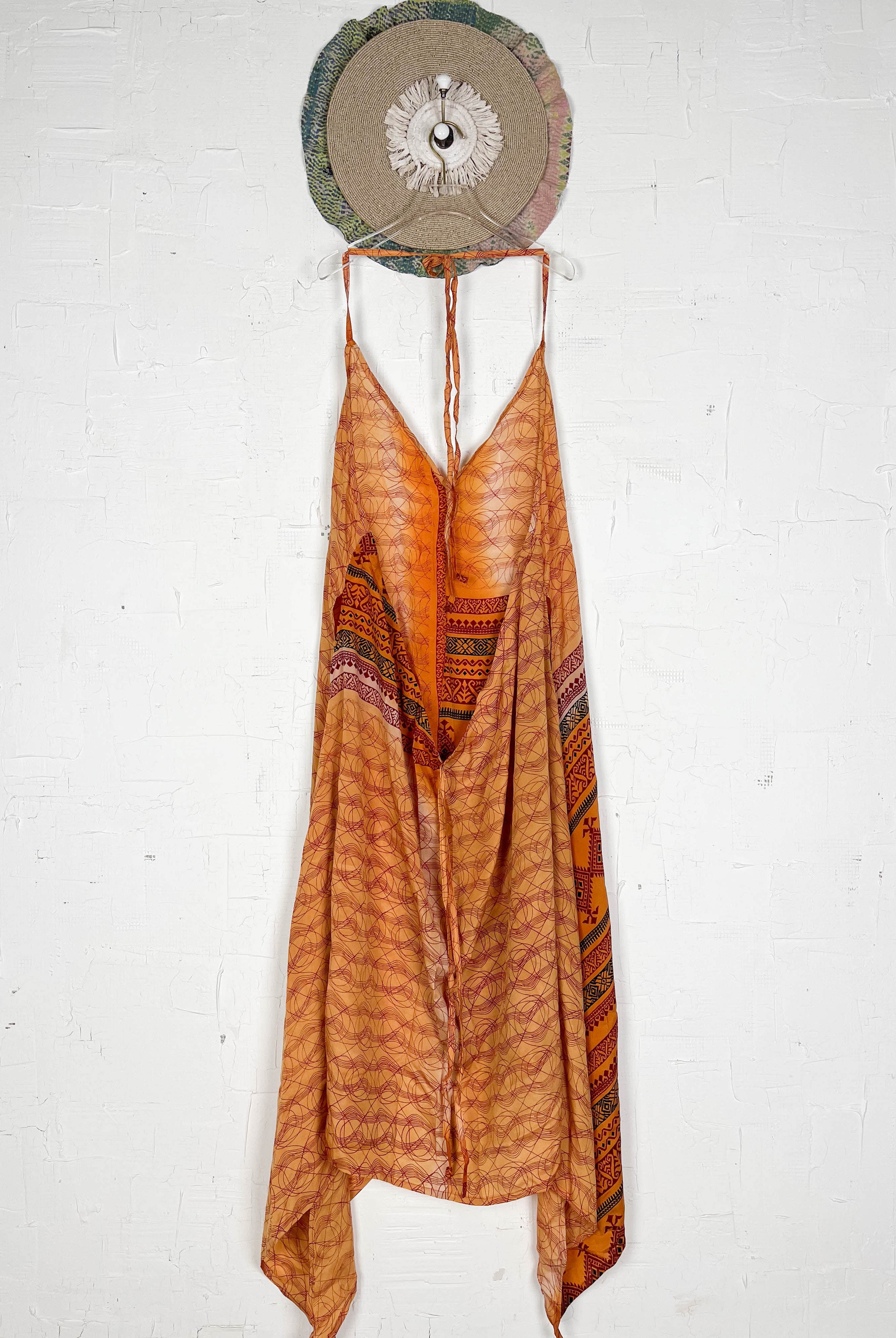 Maxi silkh alter dress - Love Protect Sustain