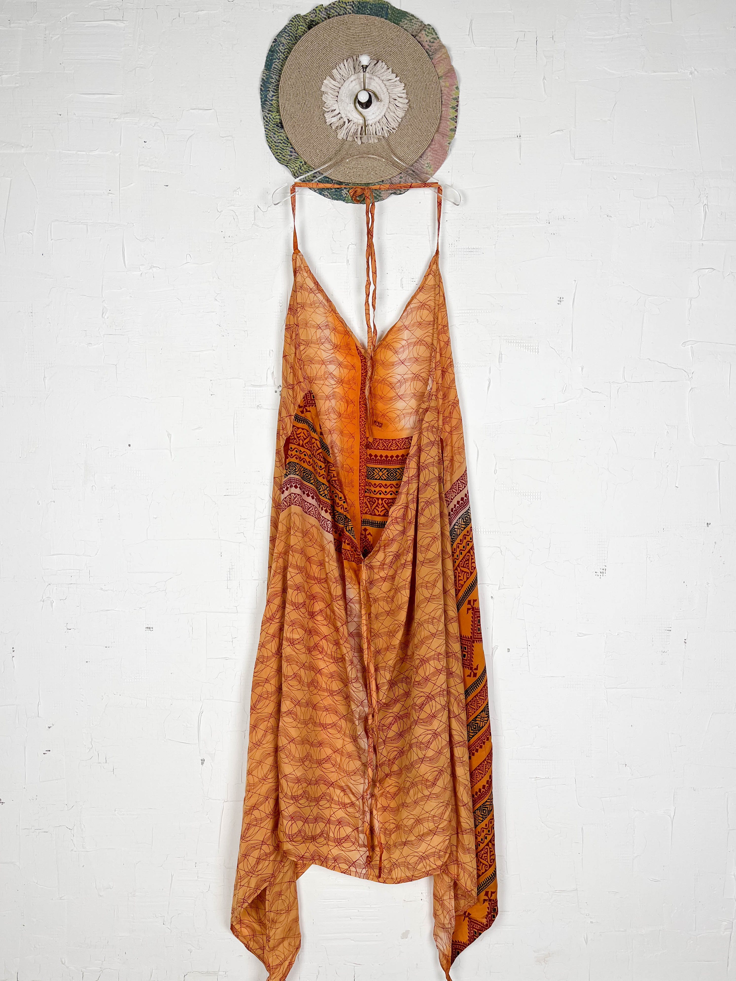 Maxi silkh alter dress - Love Protect Sustain