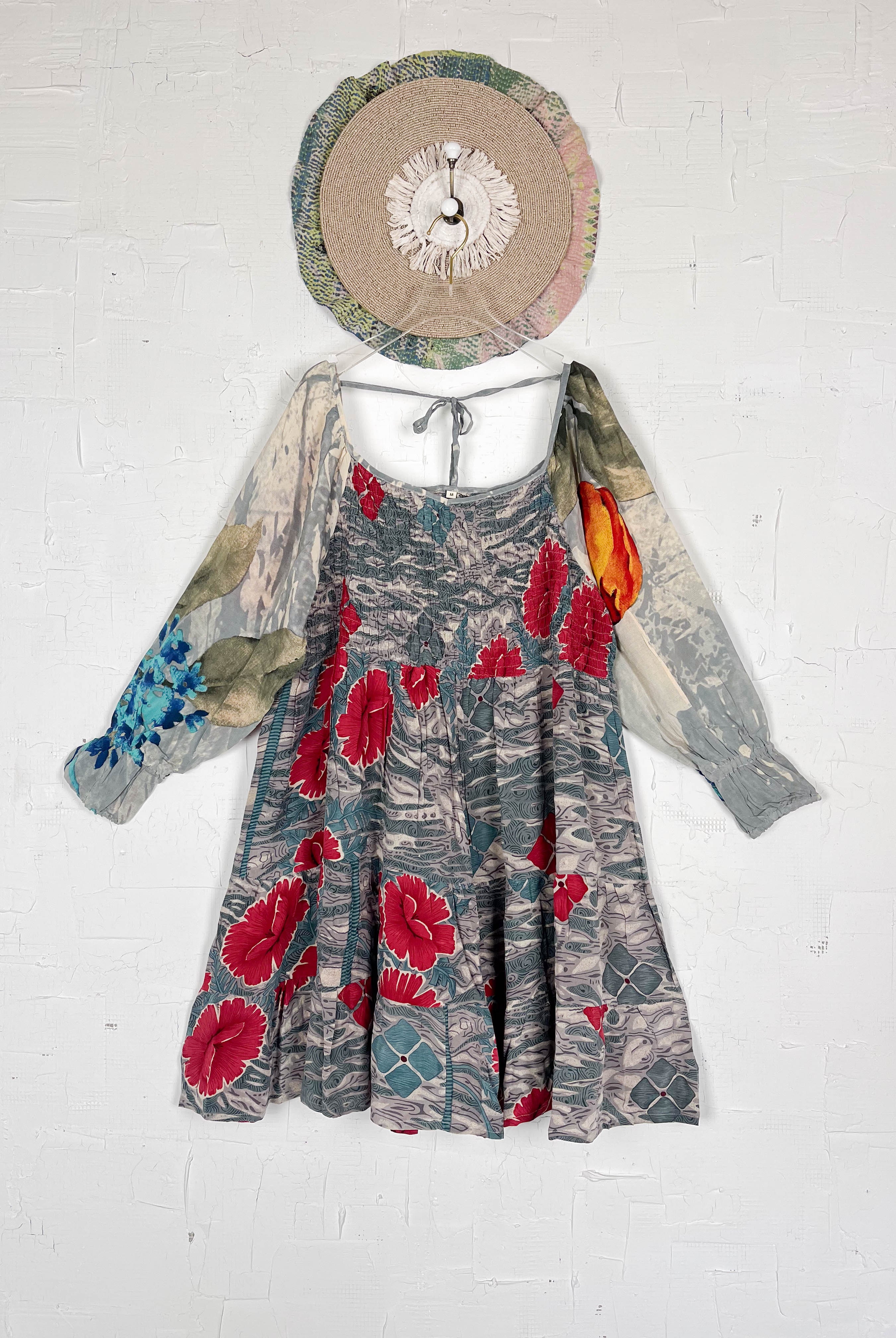 Midi Length Dress - Love Protect Sustain