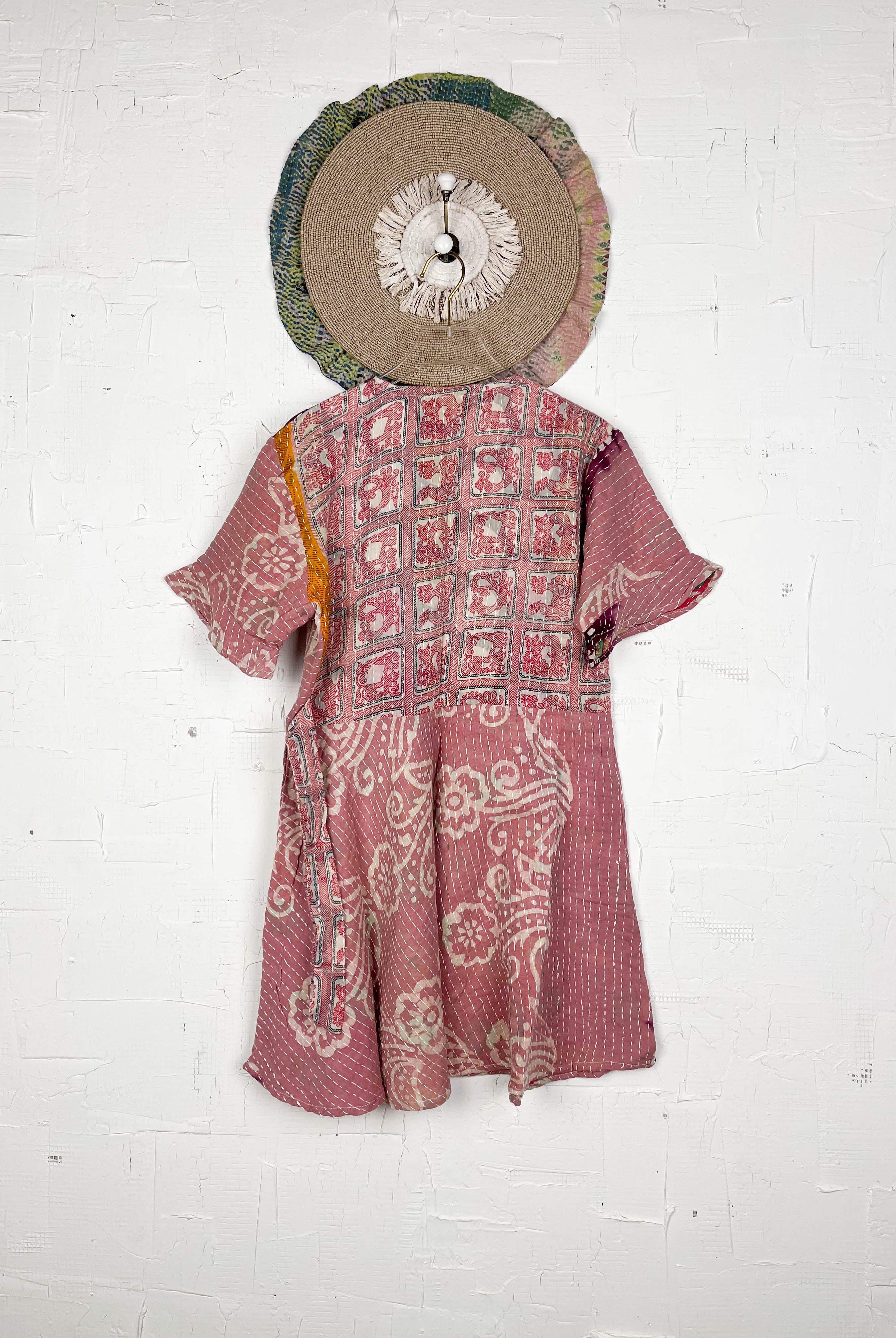 Midi wrap dress - Love Protect Sustain