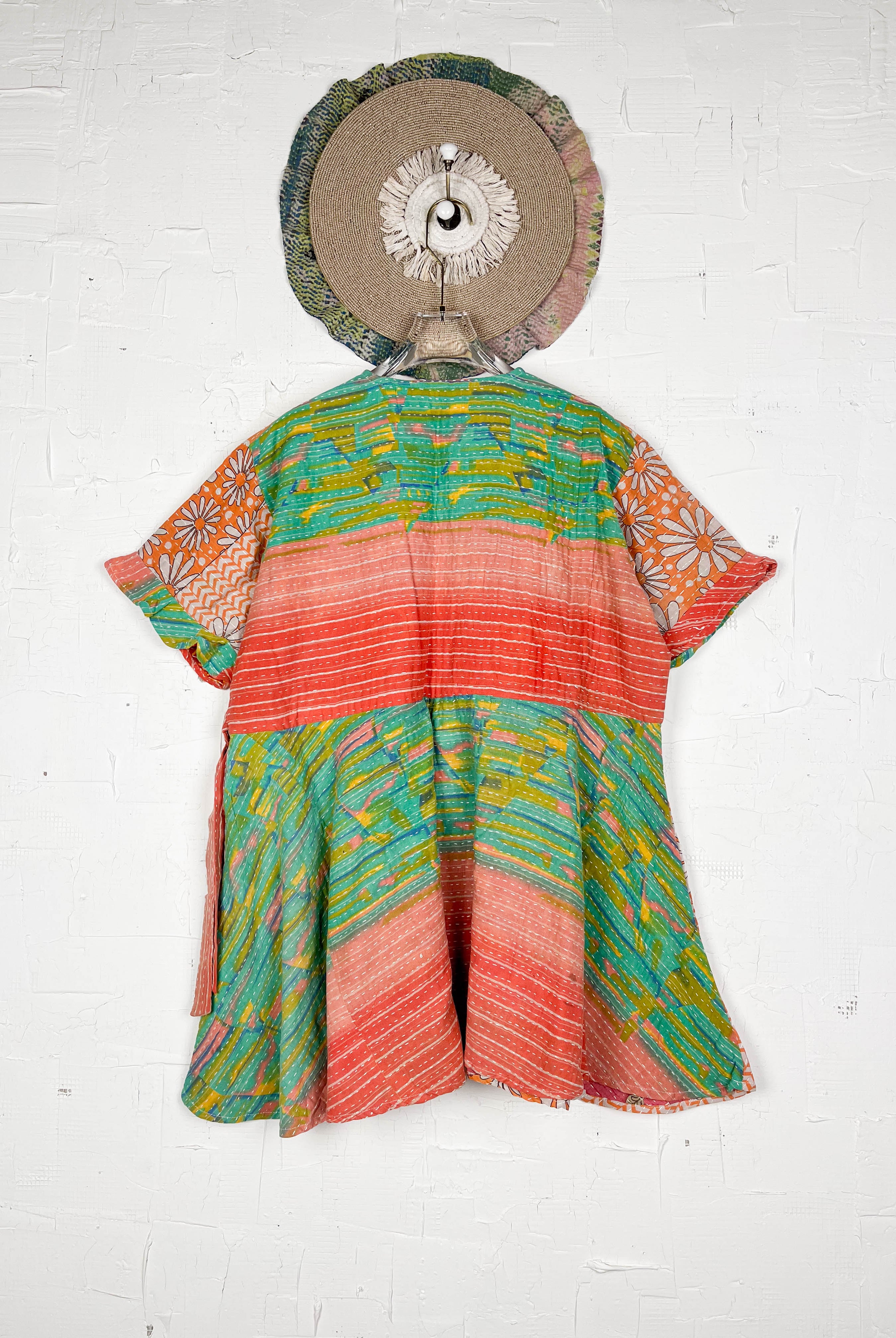 Midi wrap dress- Love Protect Sustain