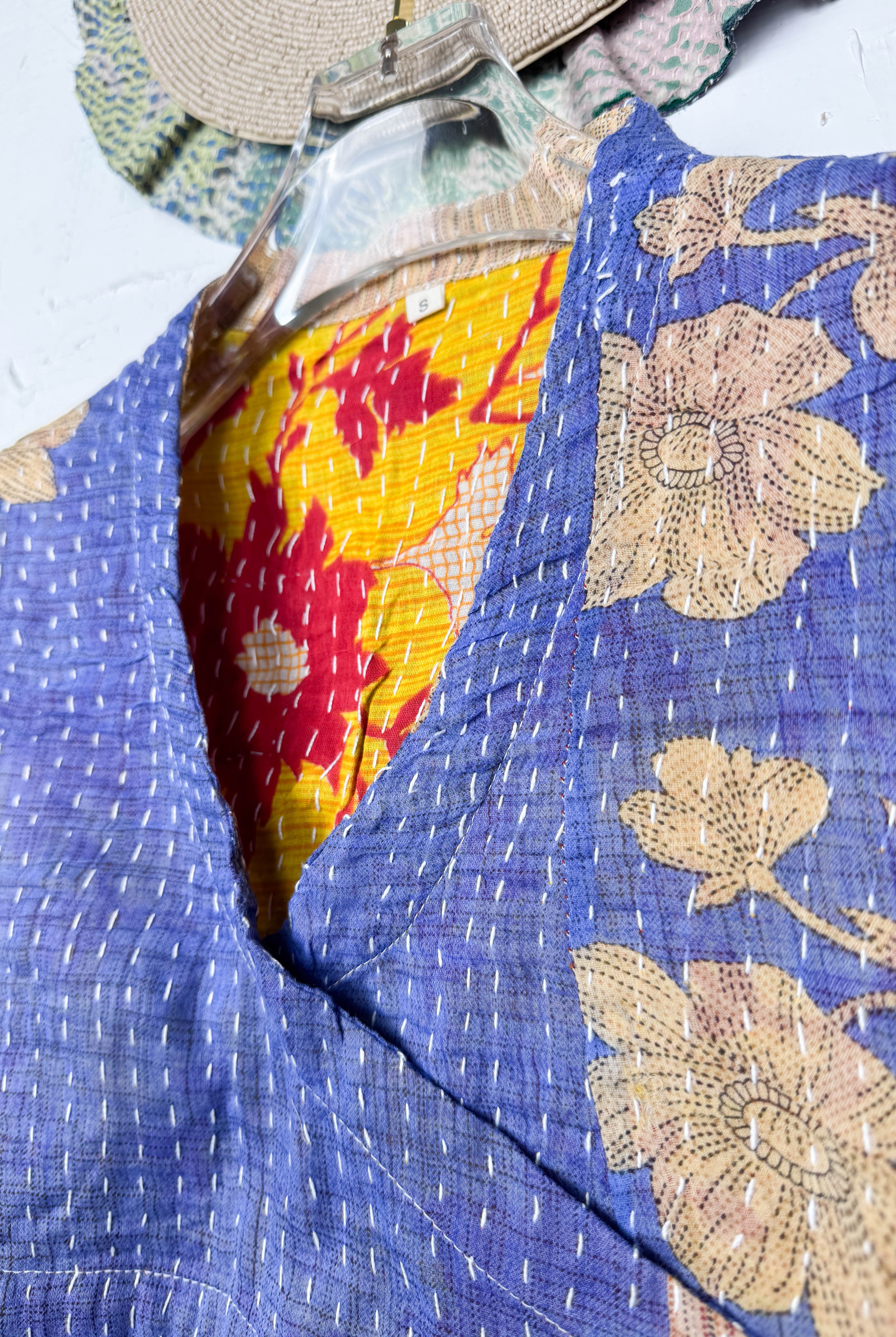 Mini Kantha Top - Love Protect Sustain