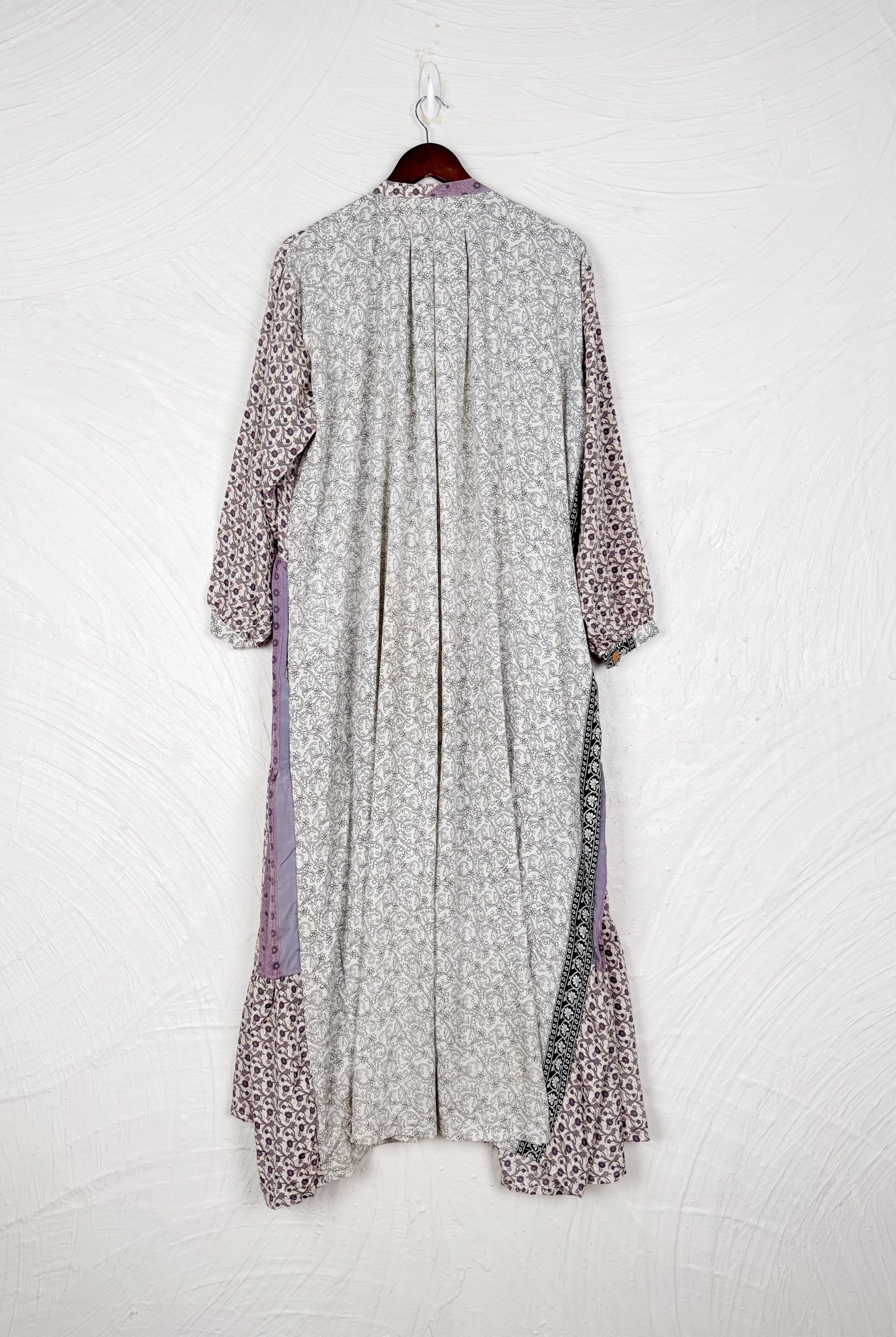 Modest silk dress - Love Protect Sustain