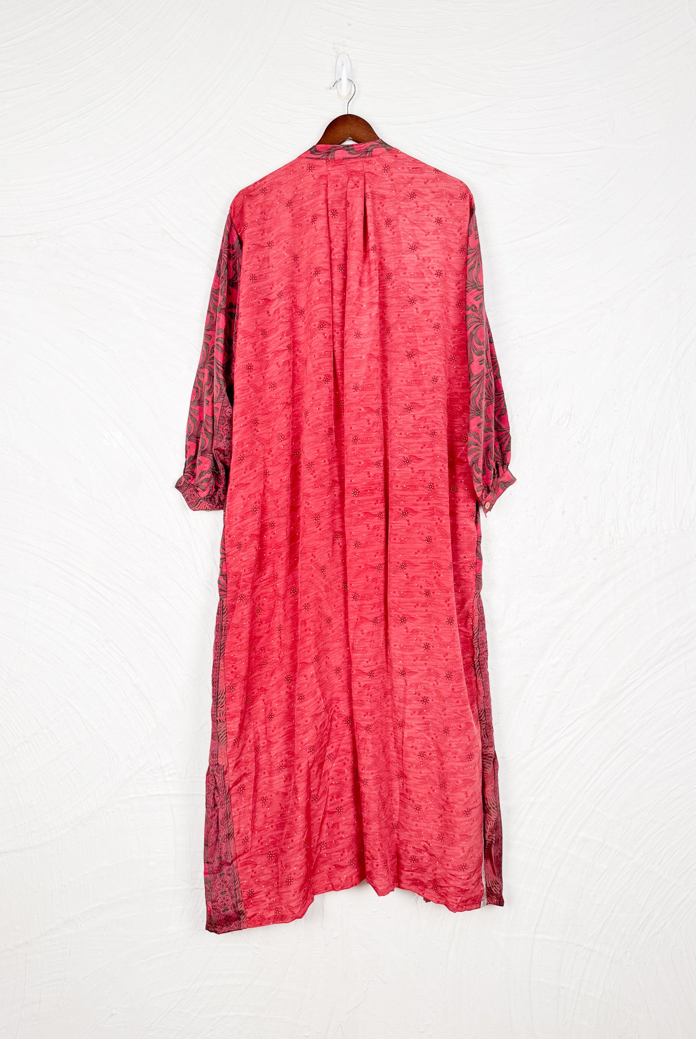 Modest silk dress - Love Protect Sustain