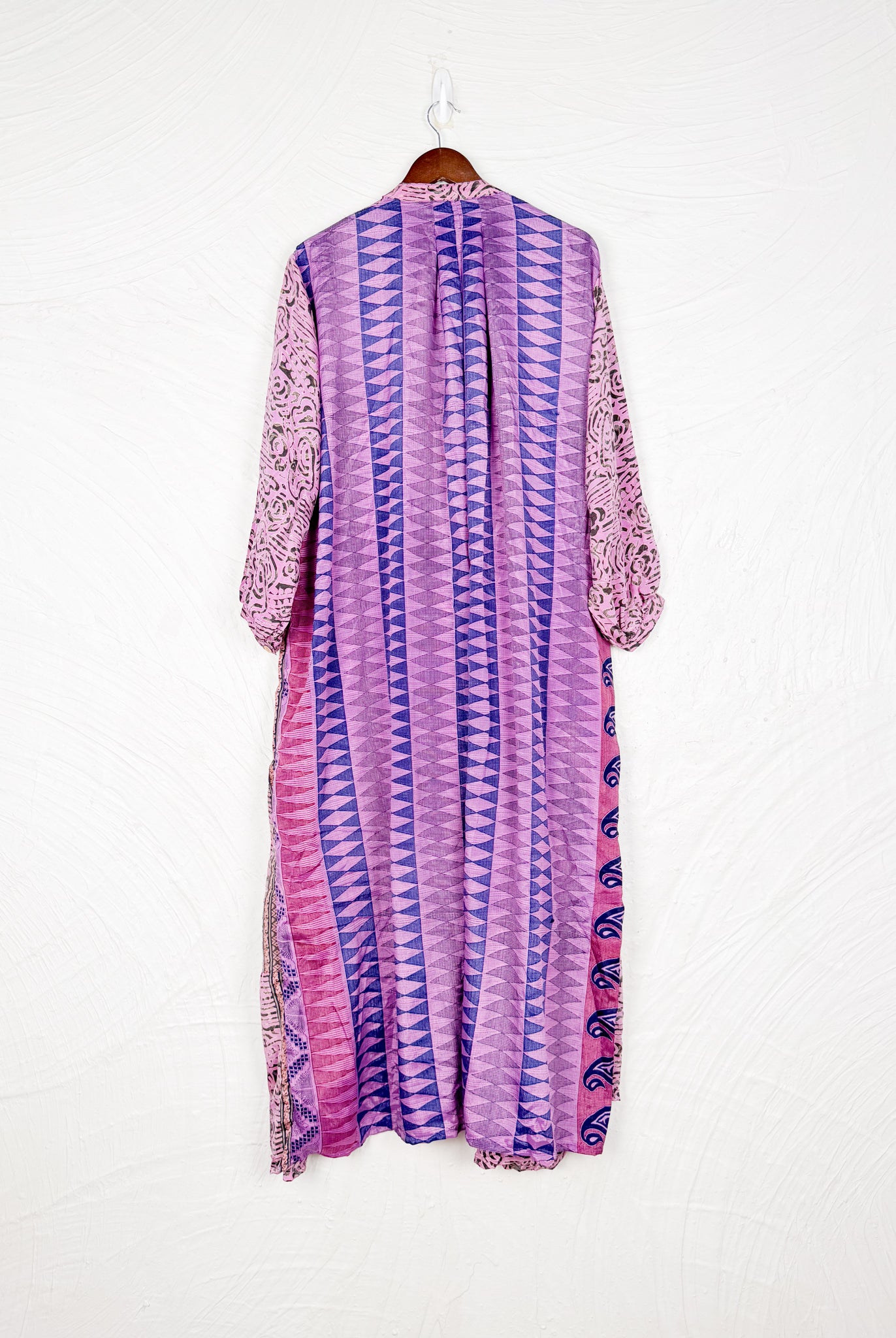 Modest silk dress - Love Protect Sustain