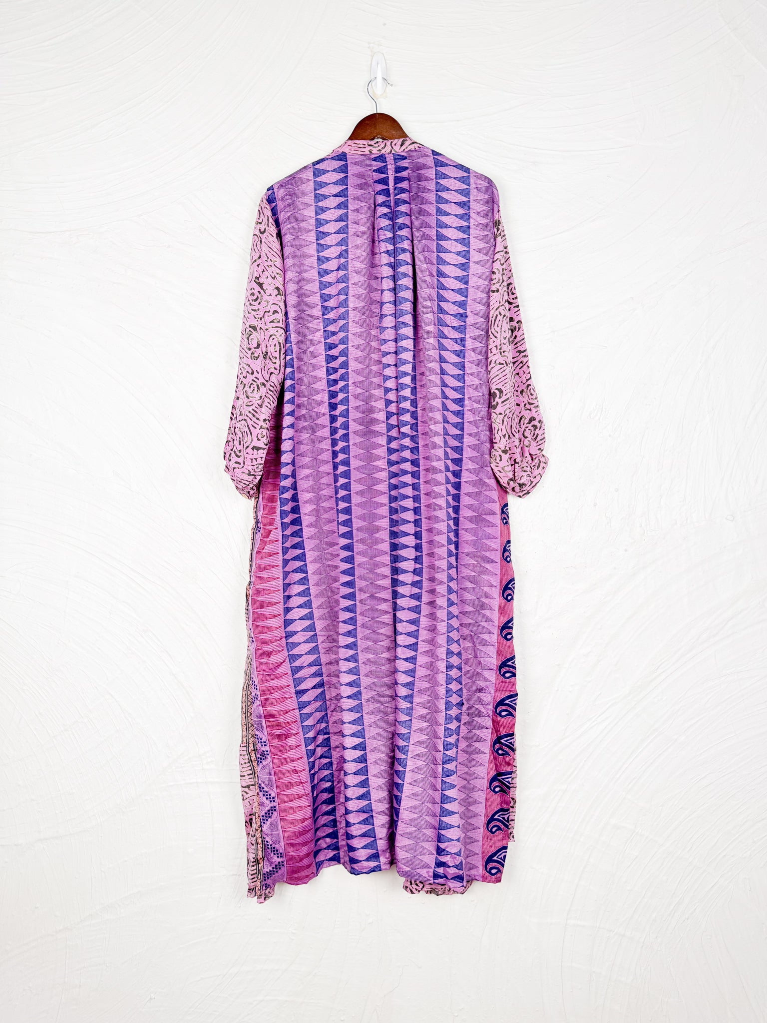 Modest silk dress - Love Protect Sustain