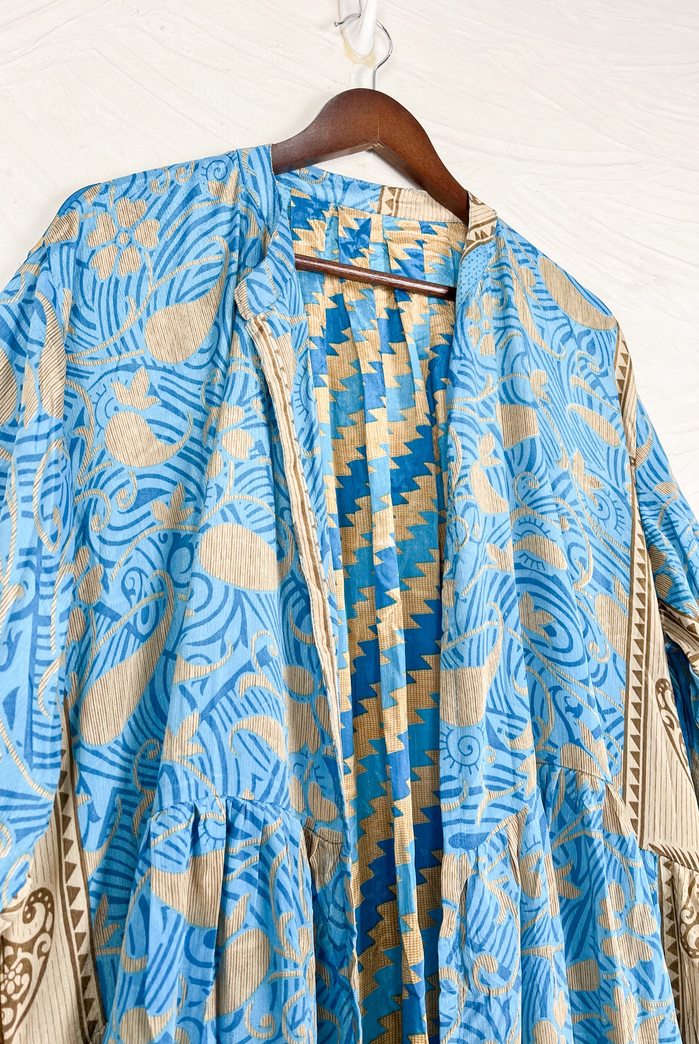 Modest silk dress - Love Protect Sustain