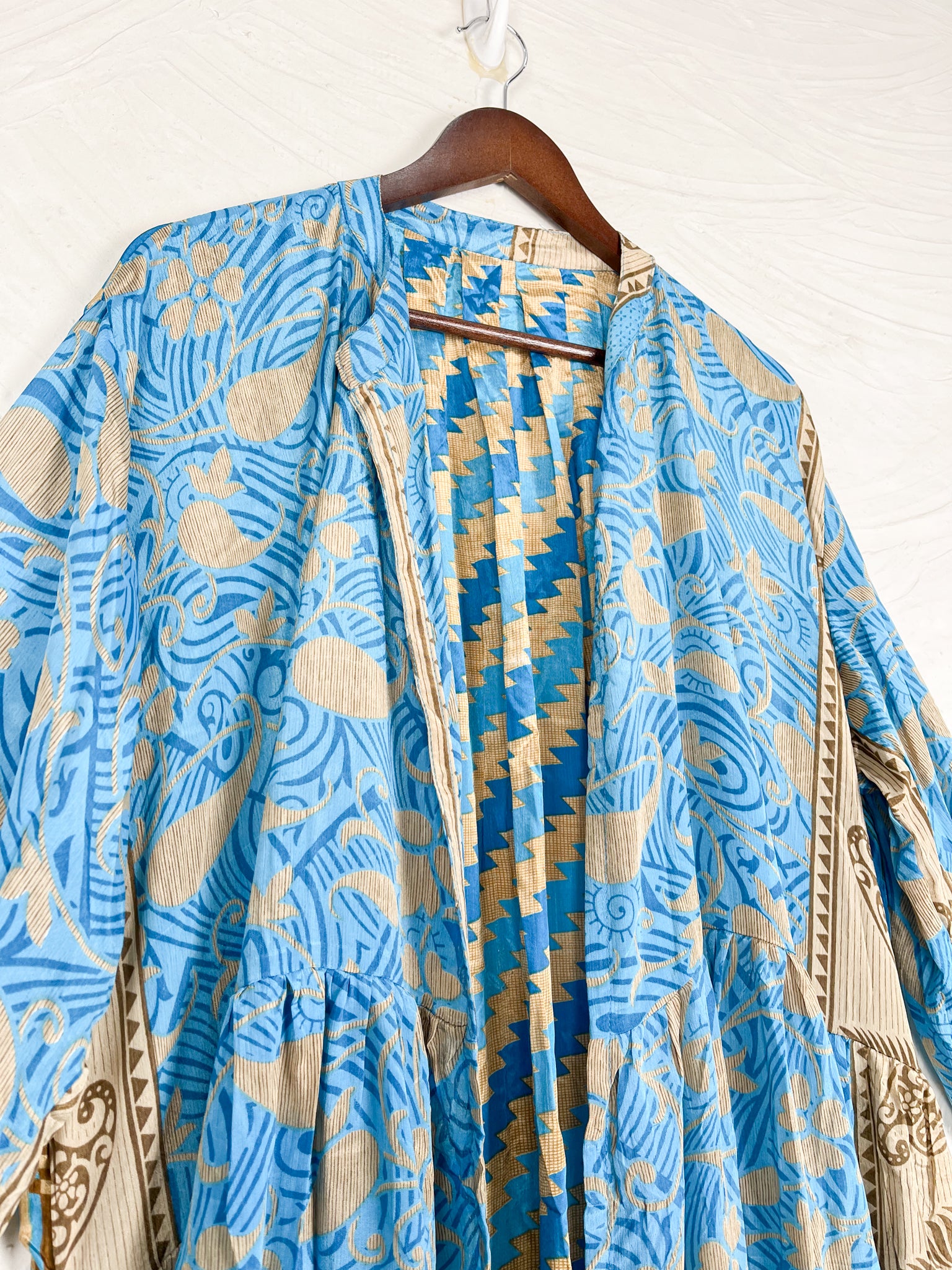 Modest silk dress - Love Protect Sustain