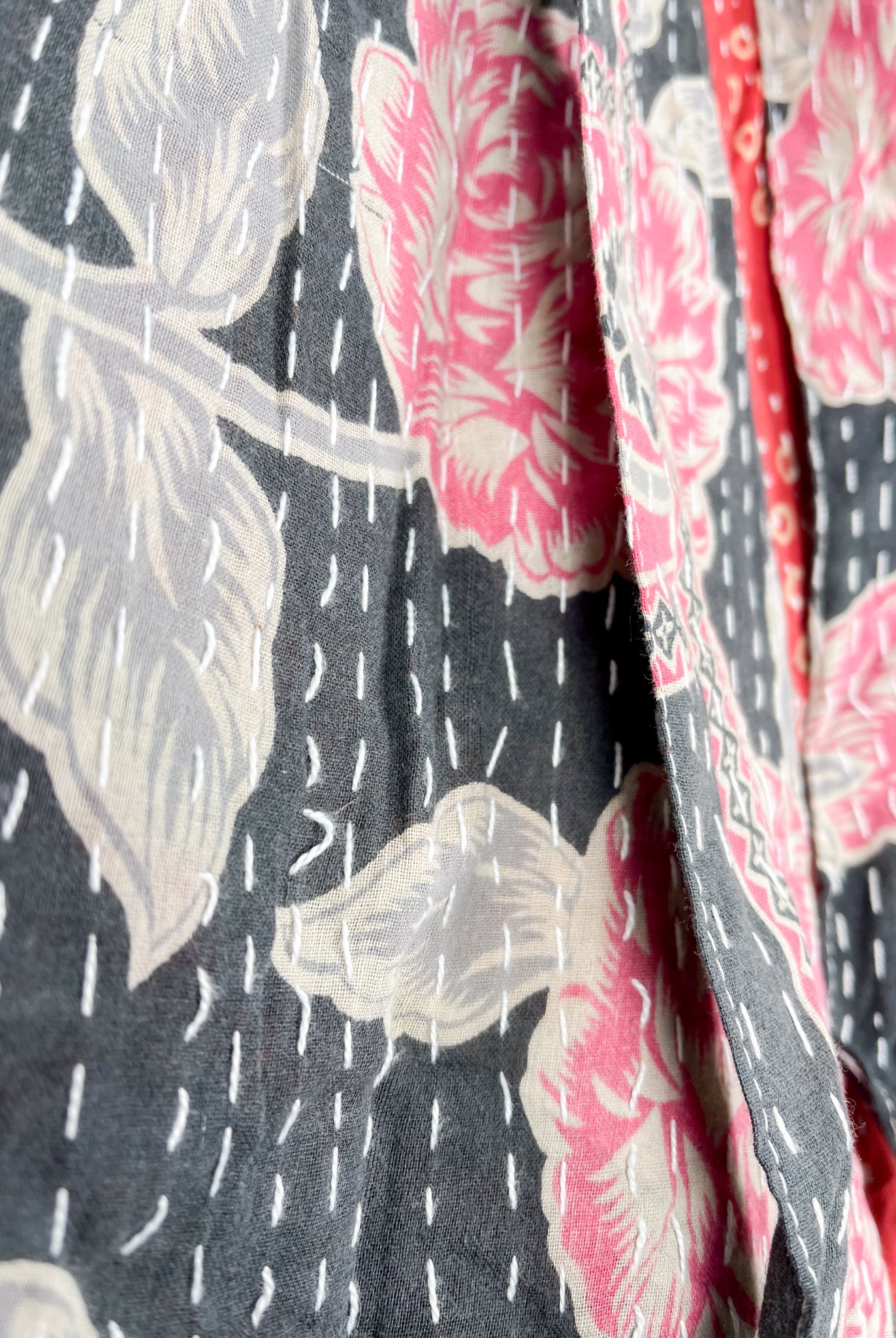 One of a kind kantha pants - Love Protect Sustain