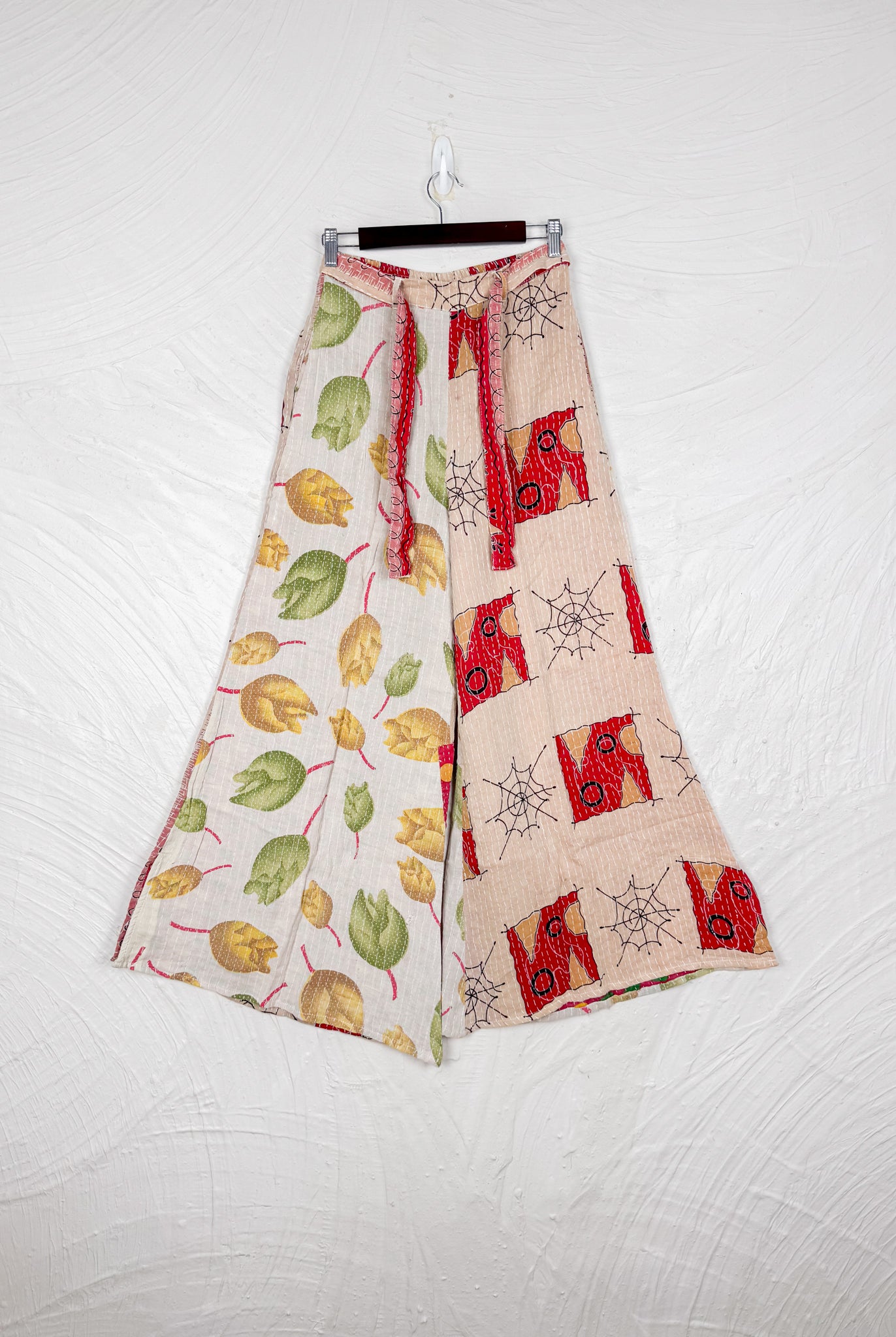 One of a kind kantha pants - Love Protect Sustain