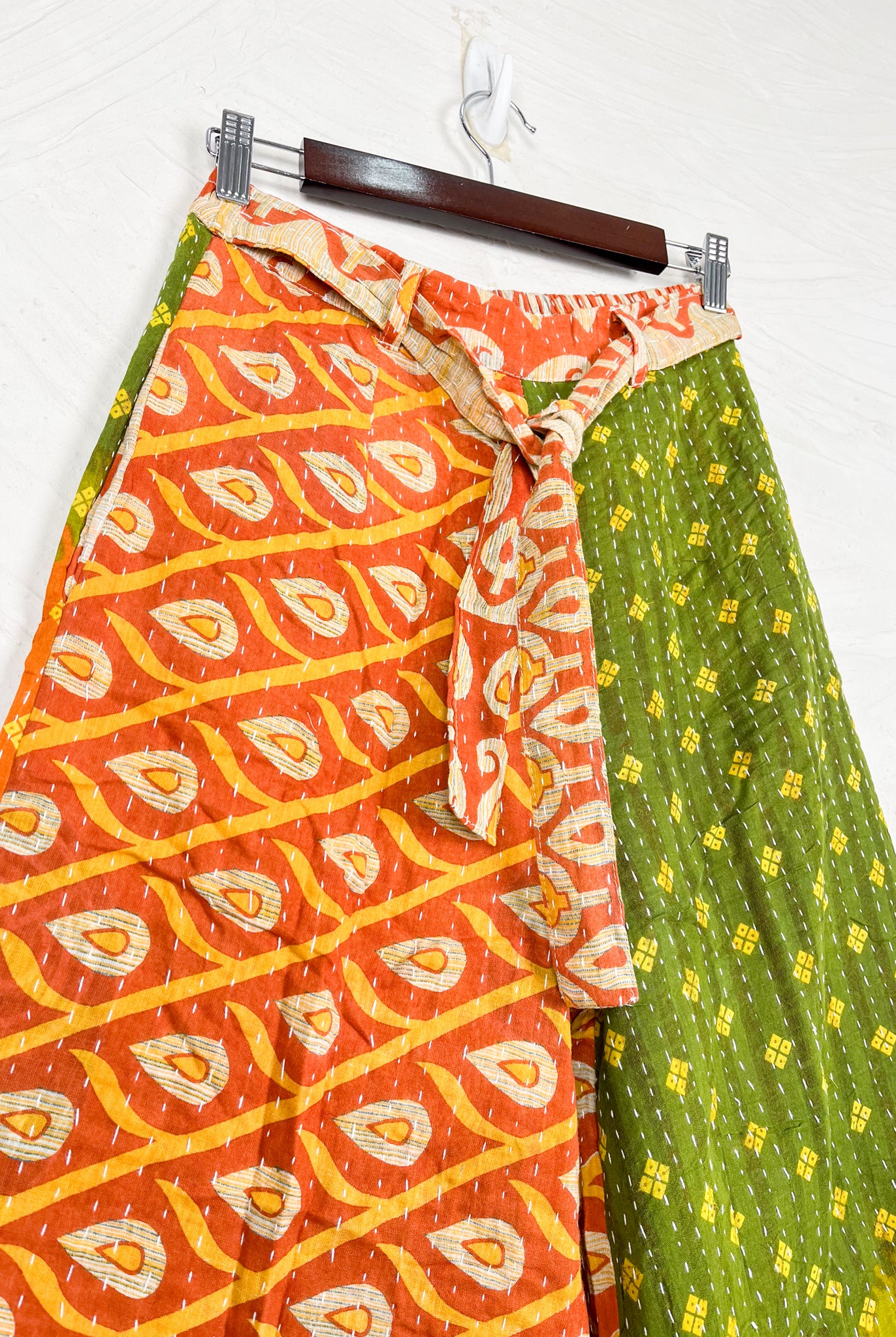 One of a kind kantha pants - Love Protect Sustain