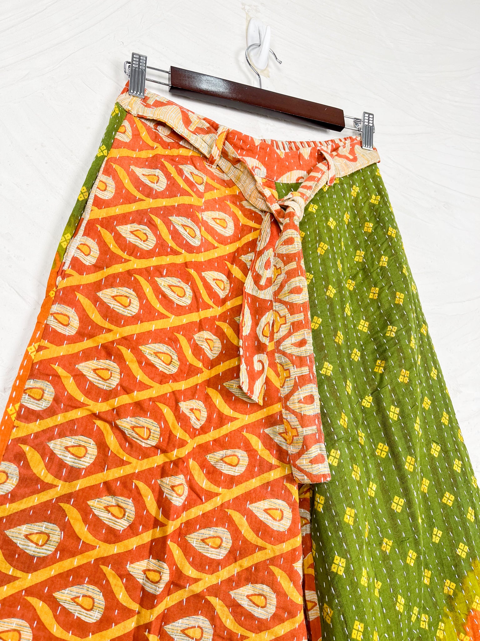 One of a kind kantha pants - Love Protect Sustain