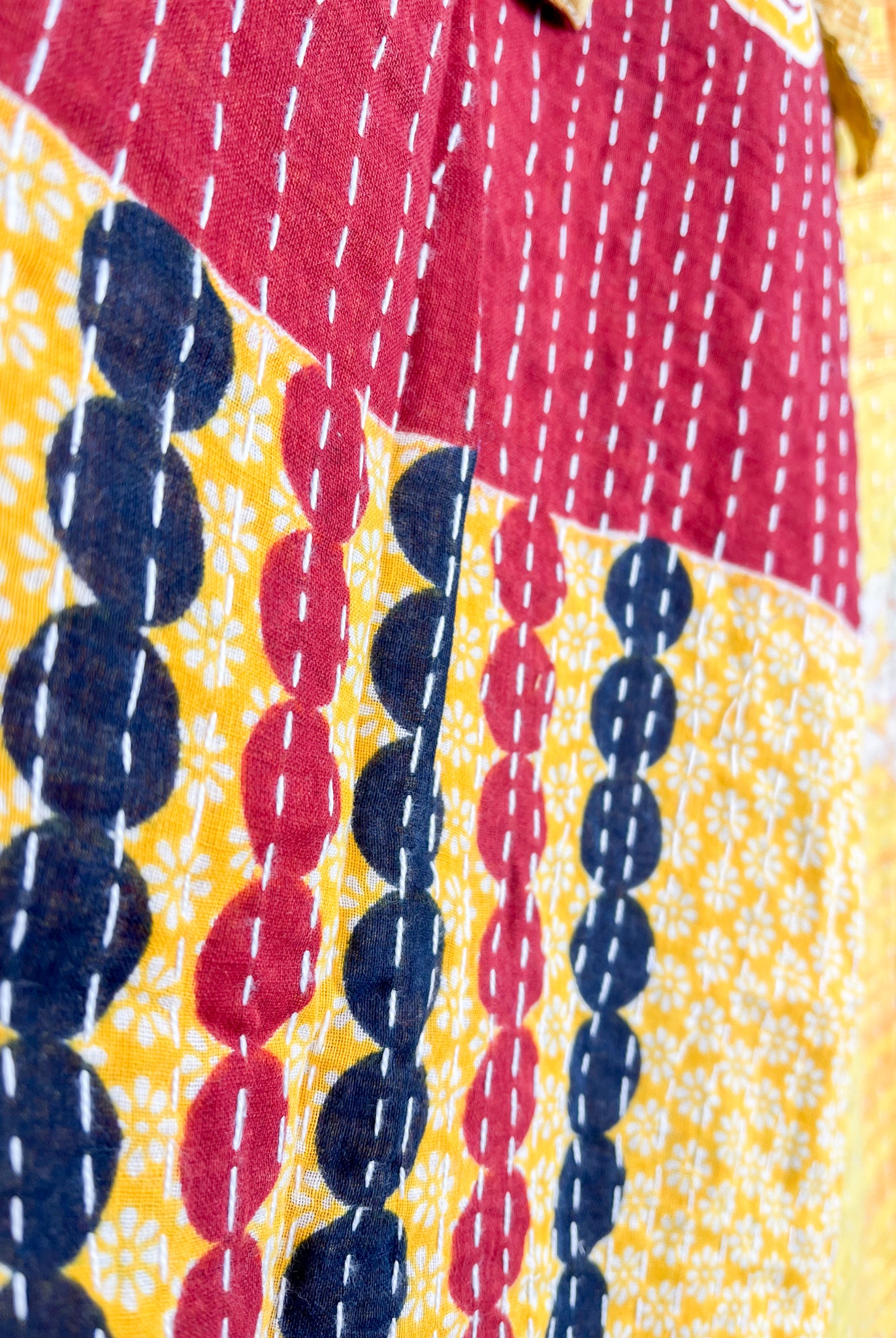 One of a kind kantha pants - Love Protect Sustain