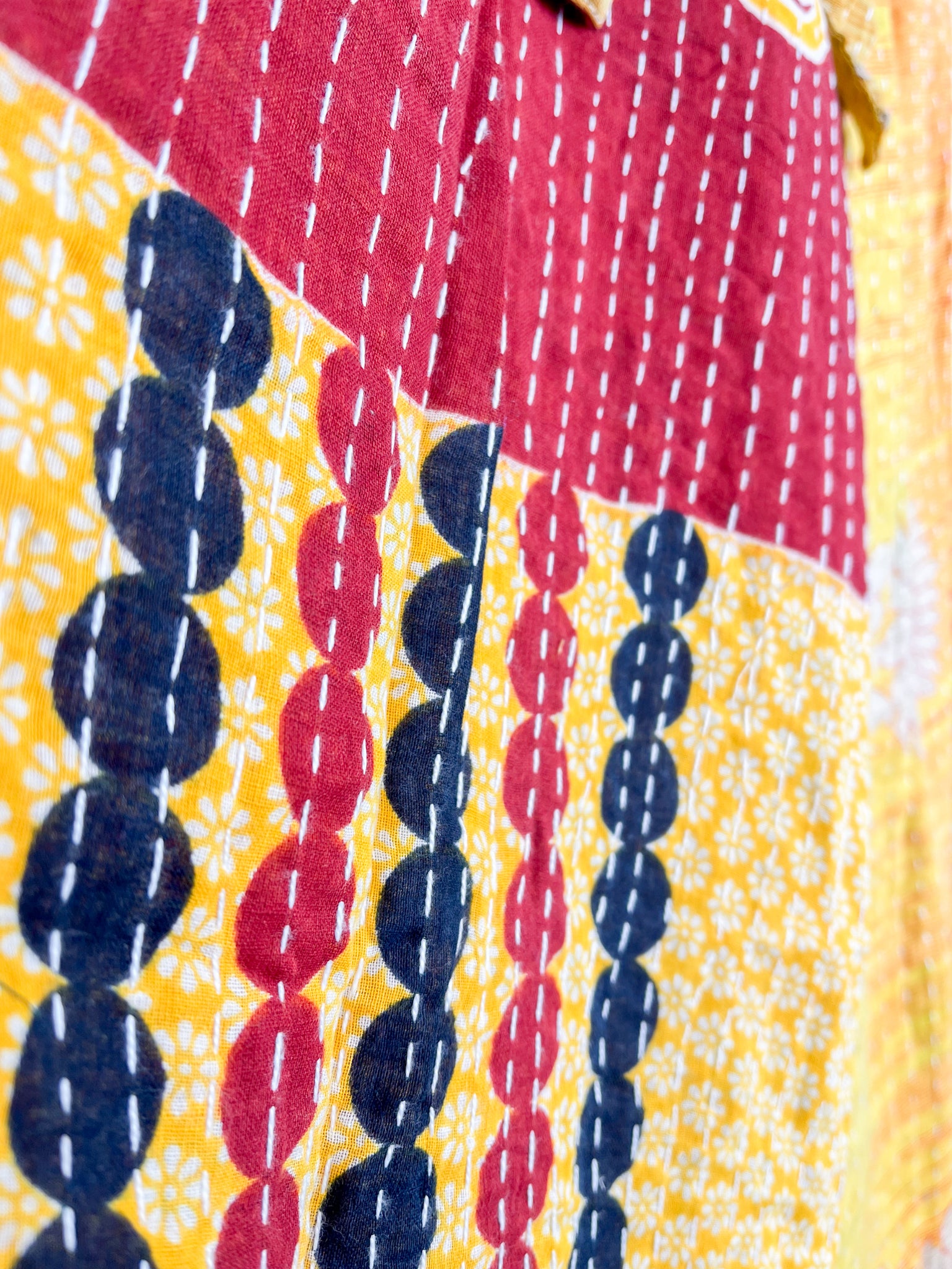 One of a kind kantha pants - Love Protect Sustain