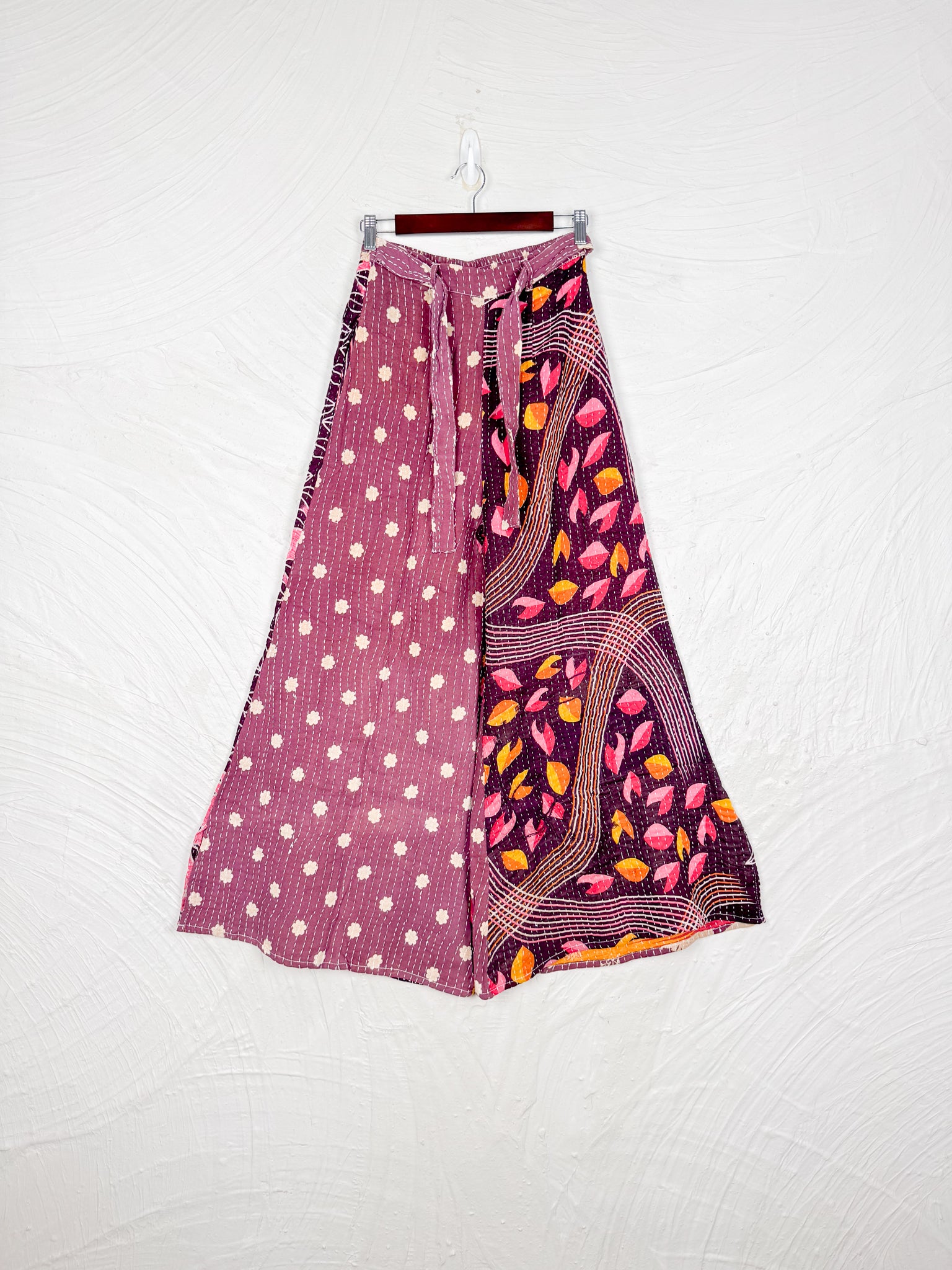 One of a kind kantha pants - Love Protect Sustain