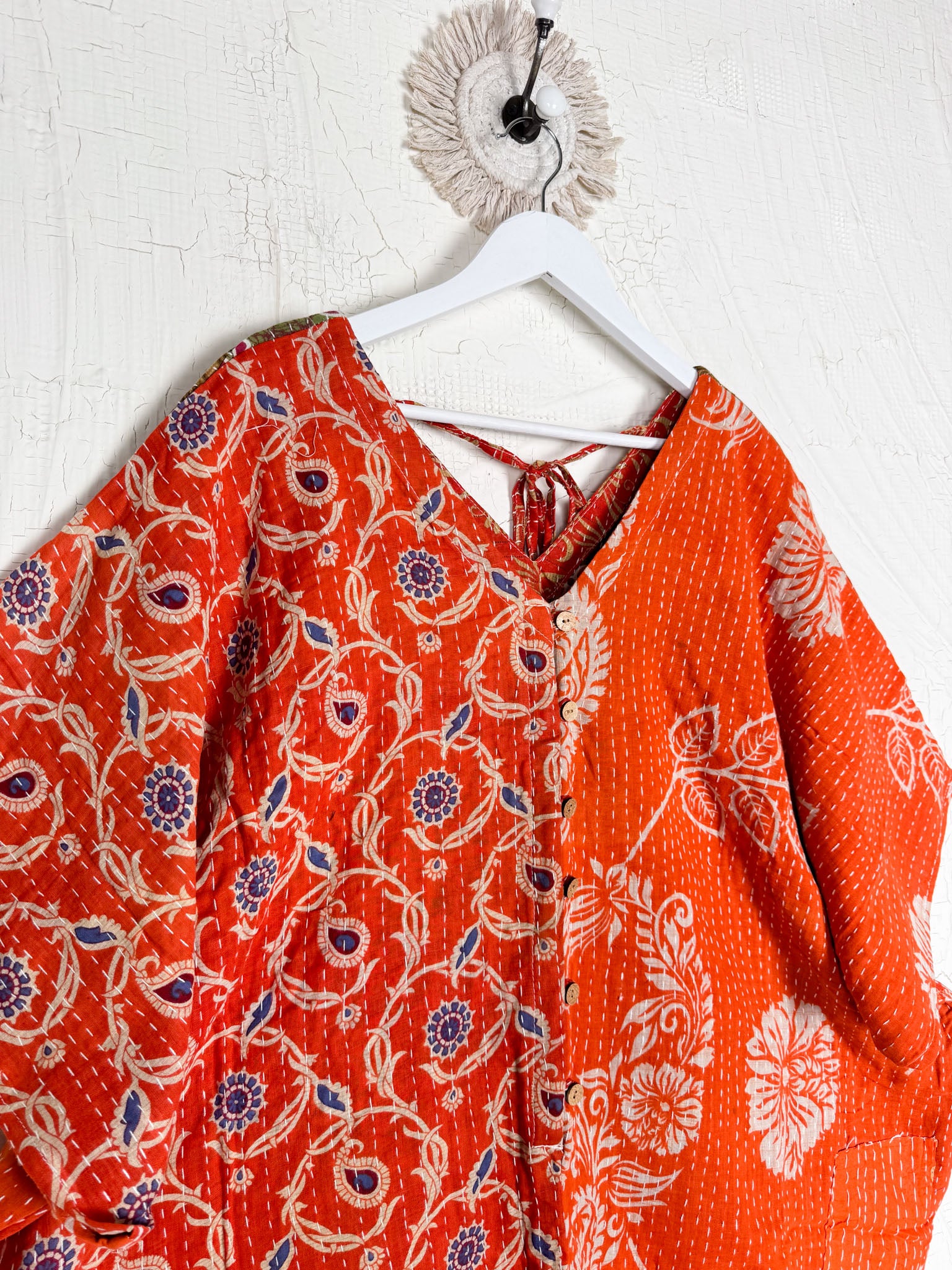 One size Kantha jumpsuit - Love Protect Sustain