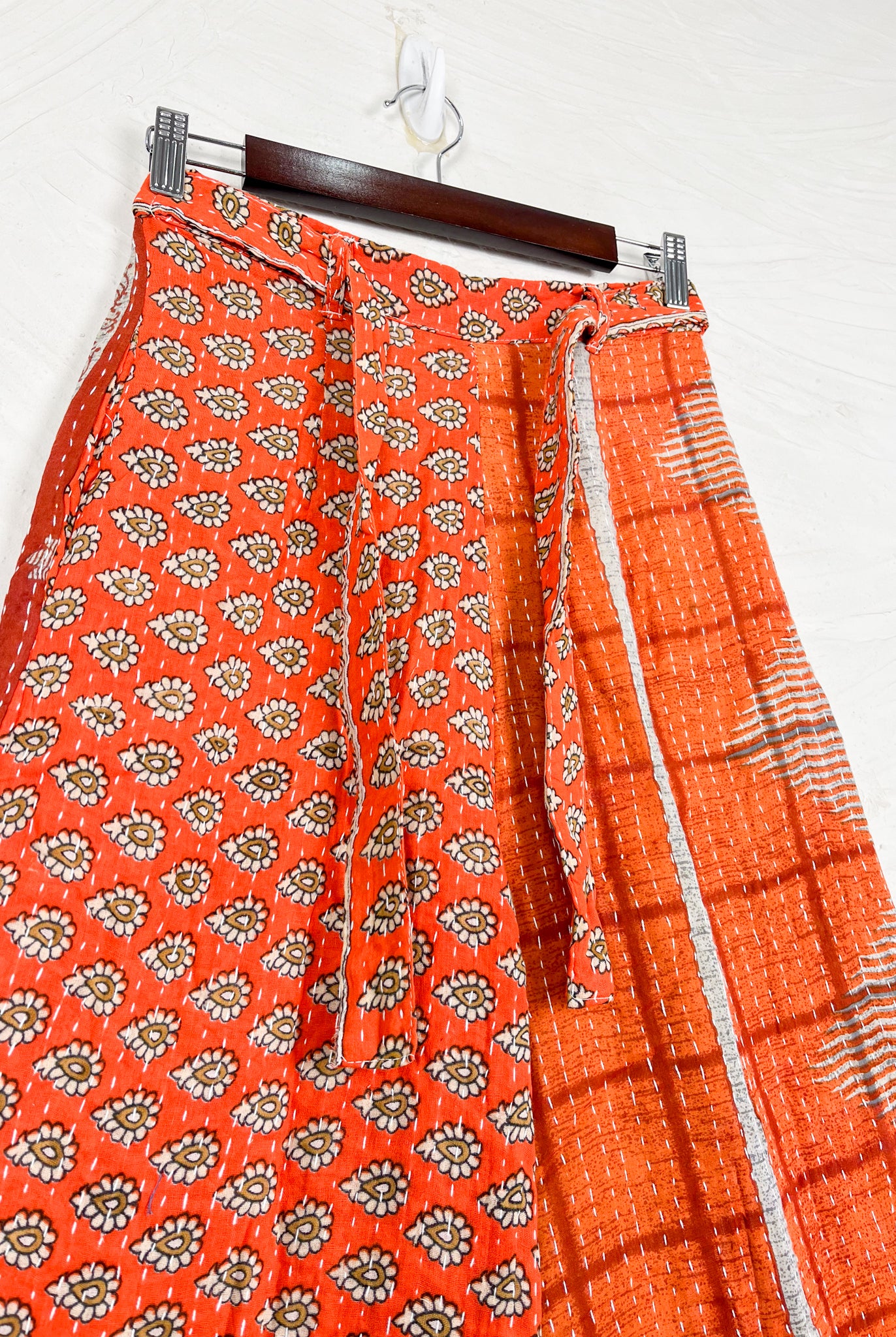 Orange Boho Pants - Love Protect Sustain