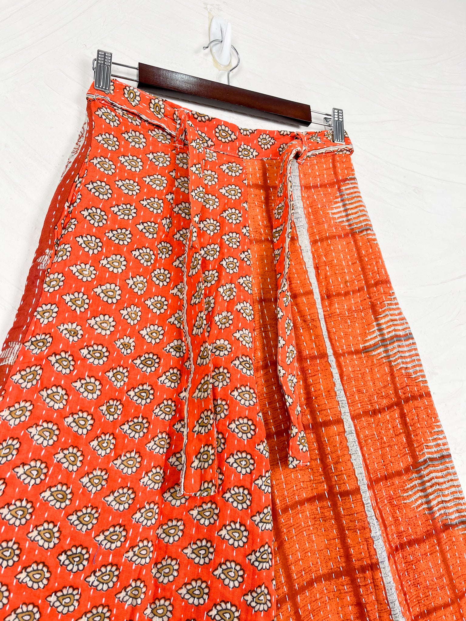 Orange Boho Pants - Love Protect Sustain