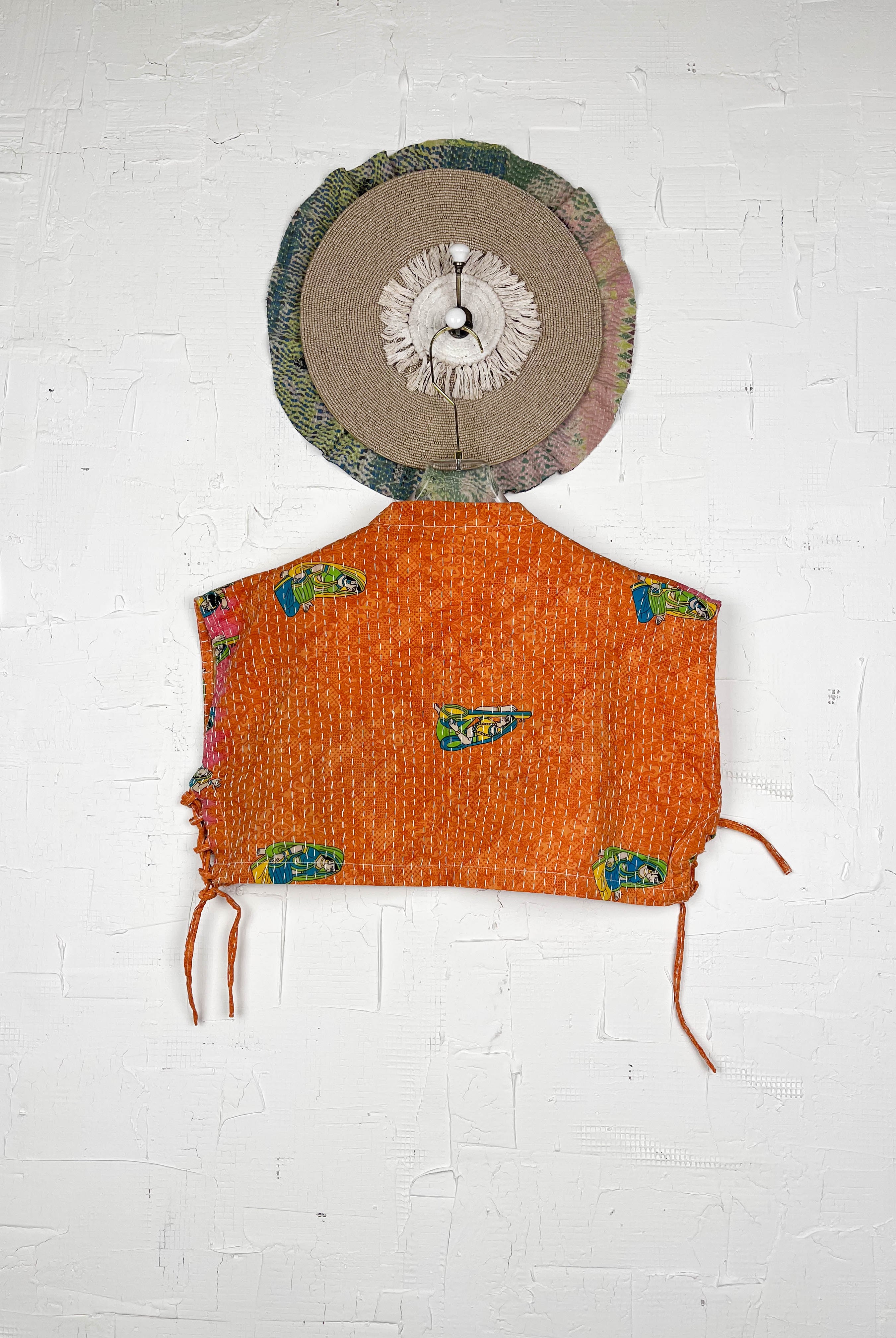 Orange Mini Top - Love Protect Sustain