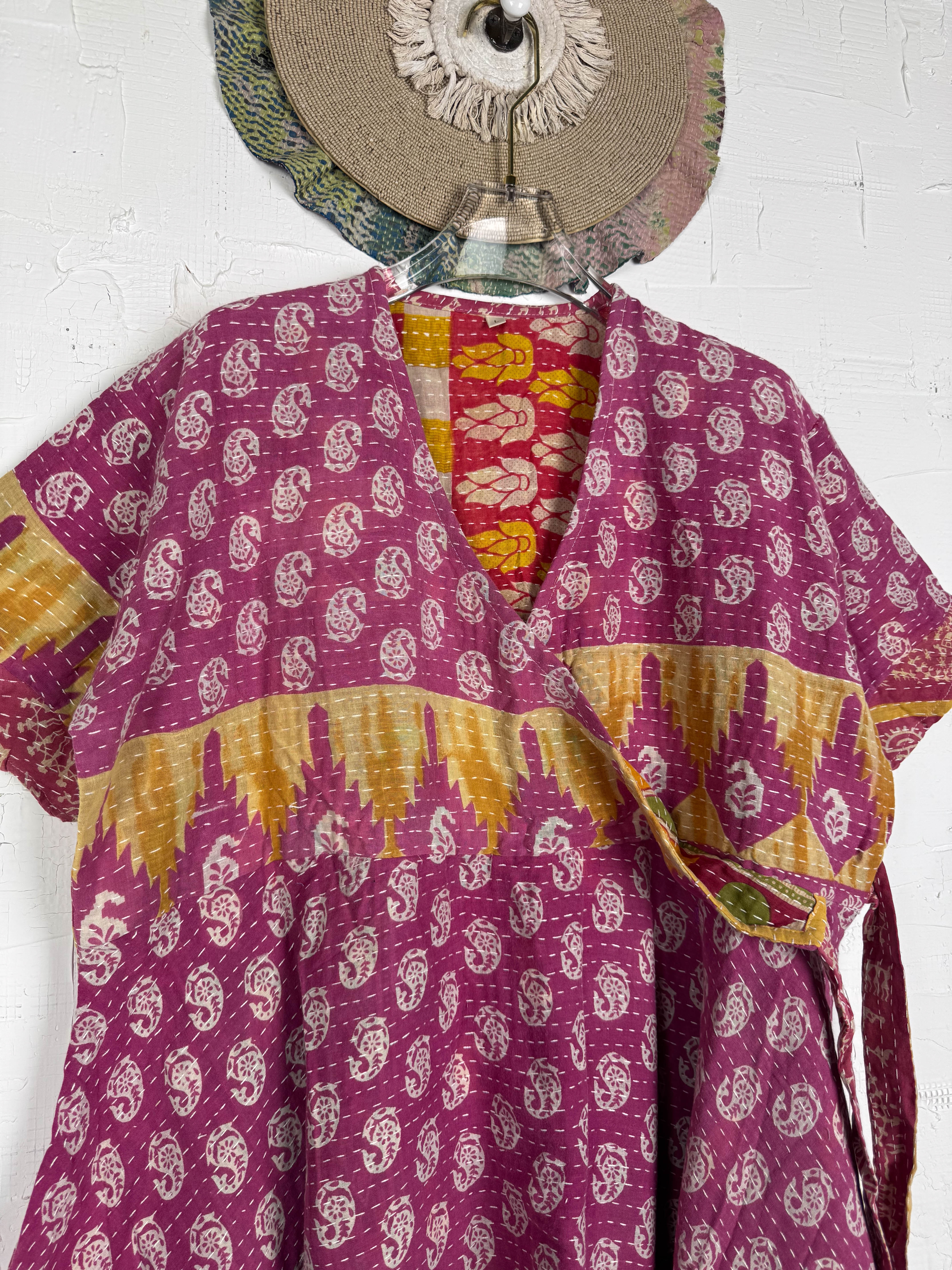 Paisley Kantha Dress - Love Protect Sustain