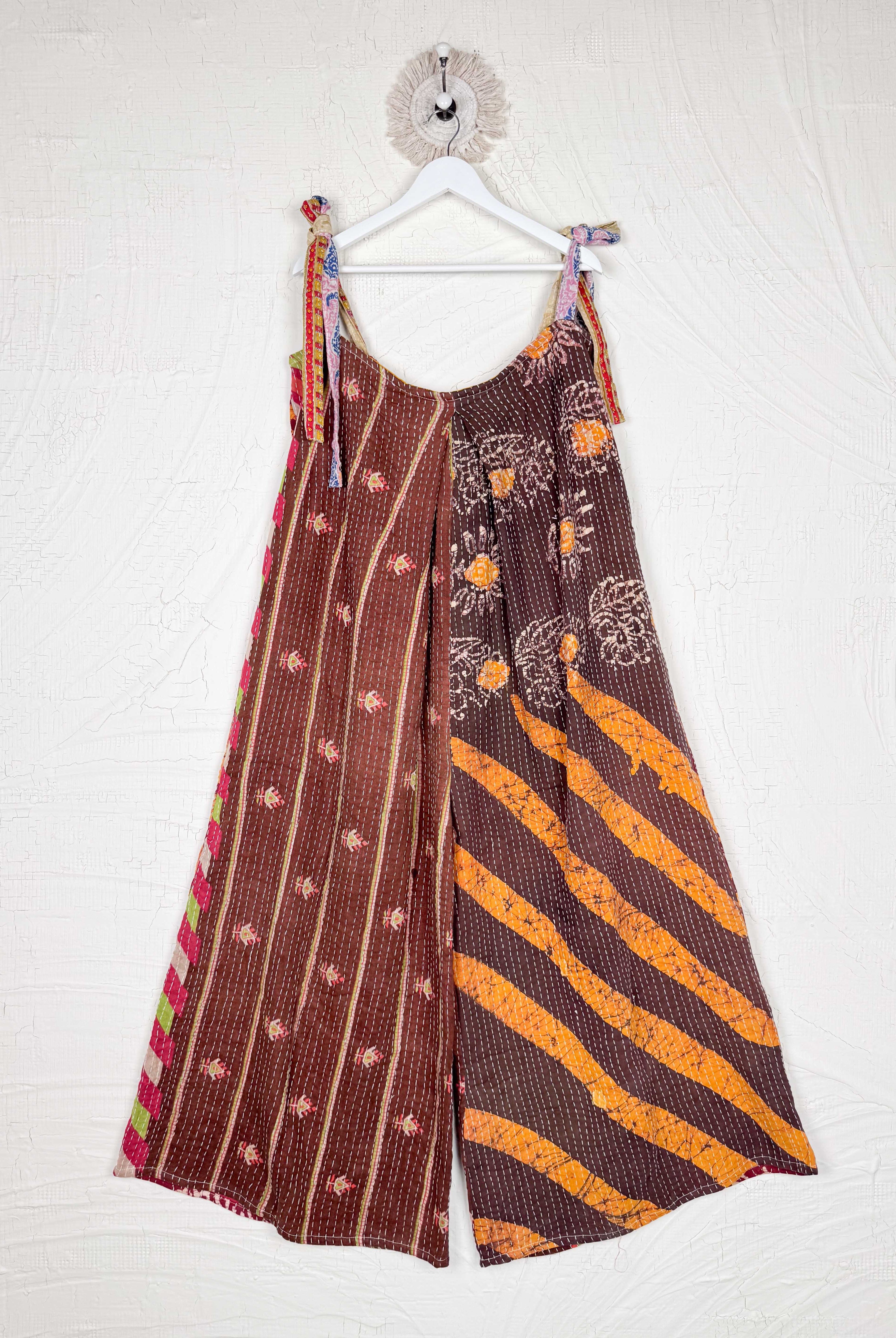 Paisley kantha jumpsuit - Love Protect Sustain