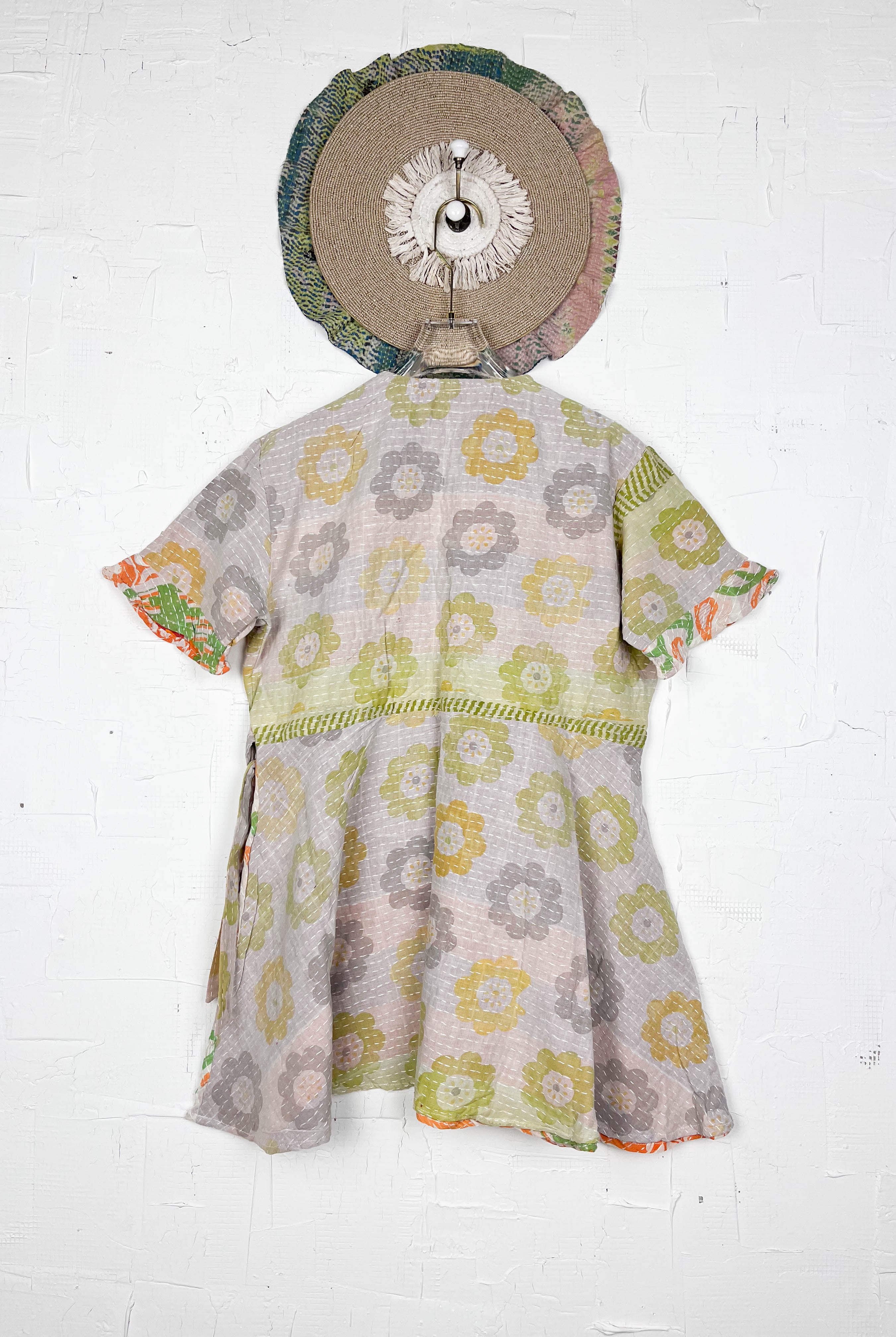 Pastel Kantha Dress - Love Protect Sustain