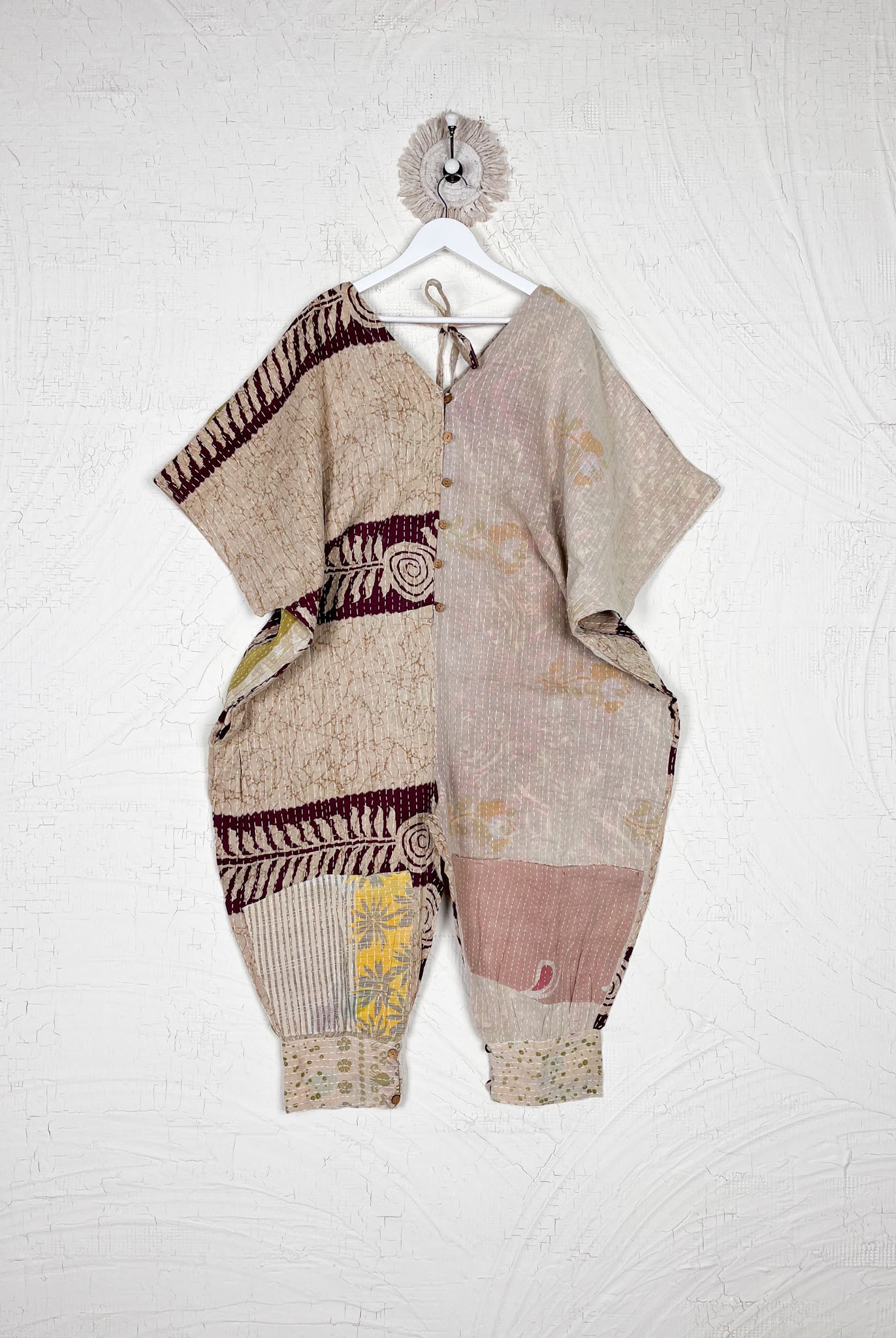 Patchwork Kantha free size - Love Protect Sustain