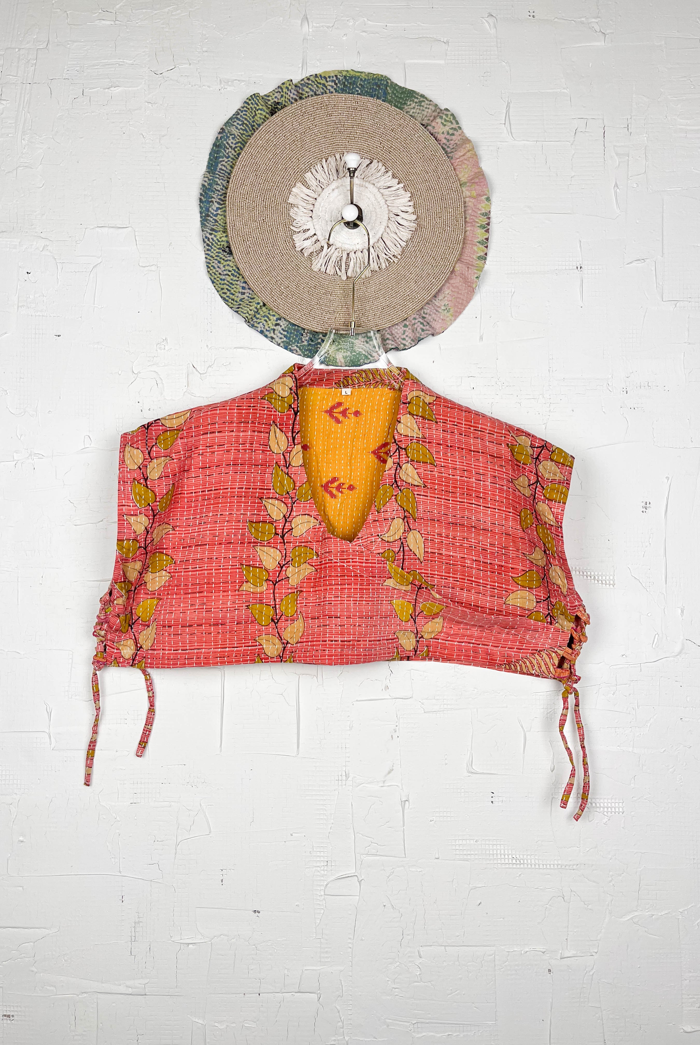 Patchwork Kantha top - Love Protect Sustain