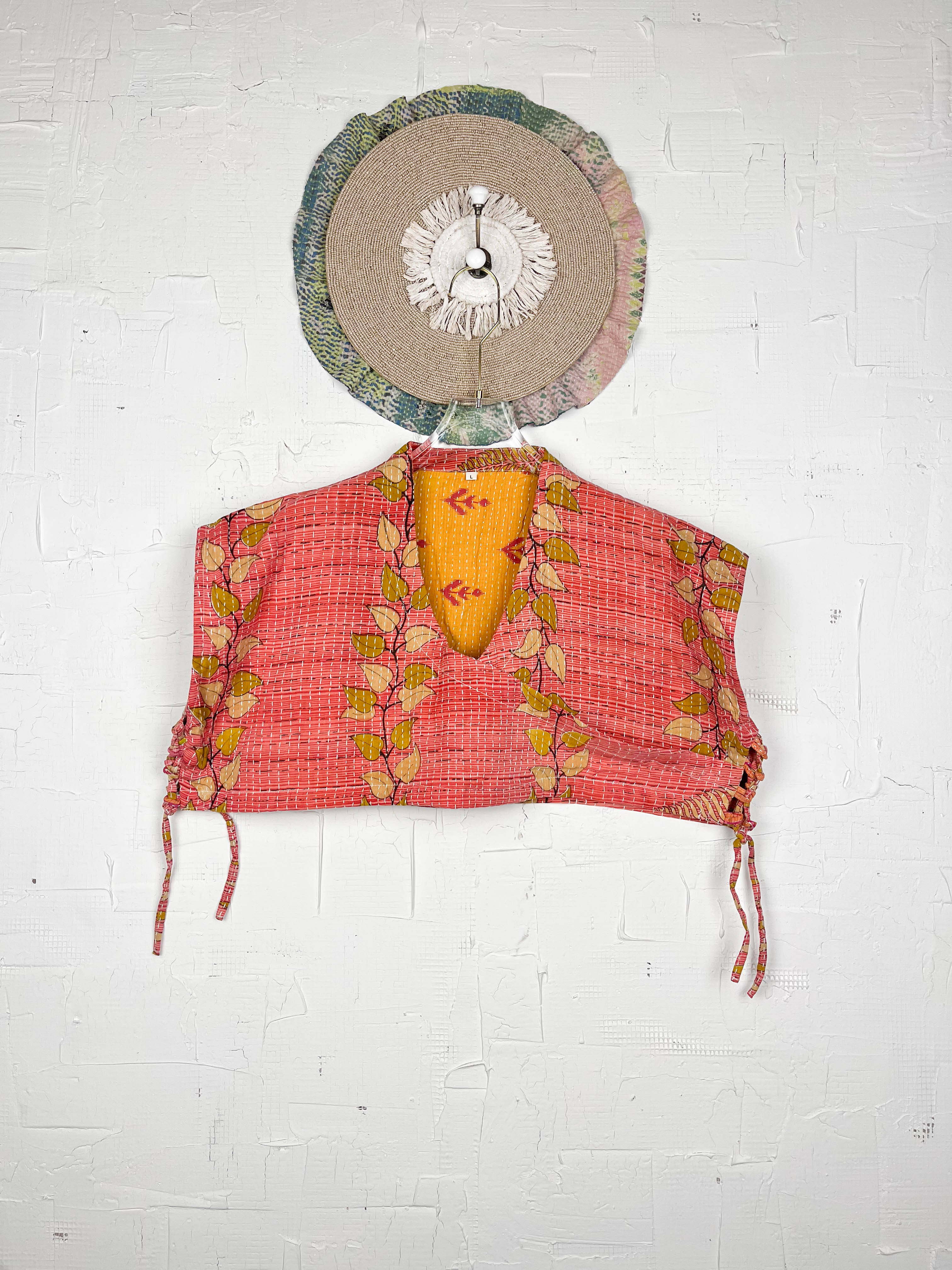 Patchwork Kantha top - Love Protect Sustain