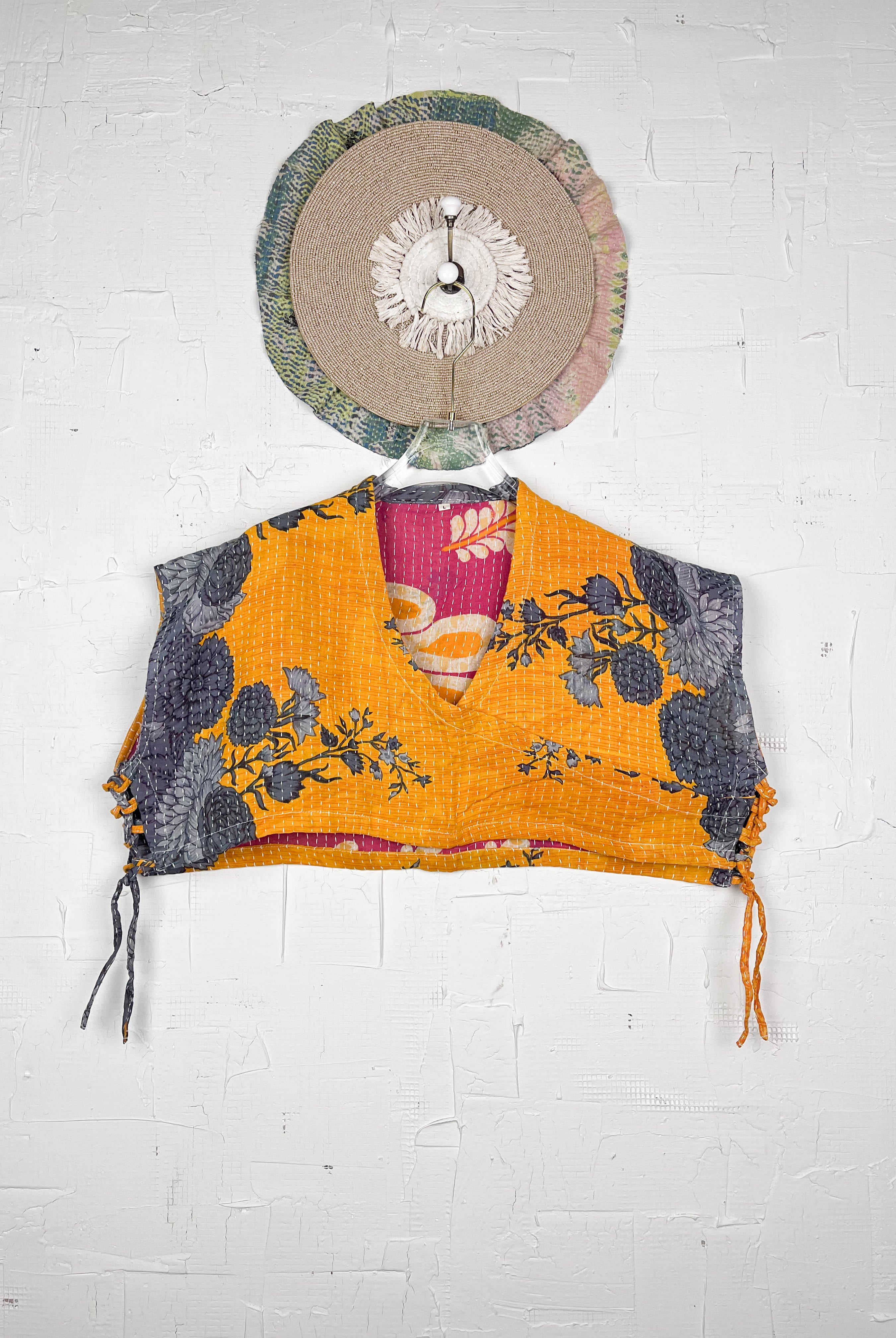 Patchwork Kantha top - Love Protect Sustain