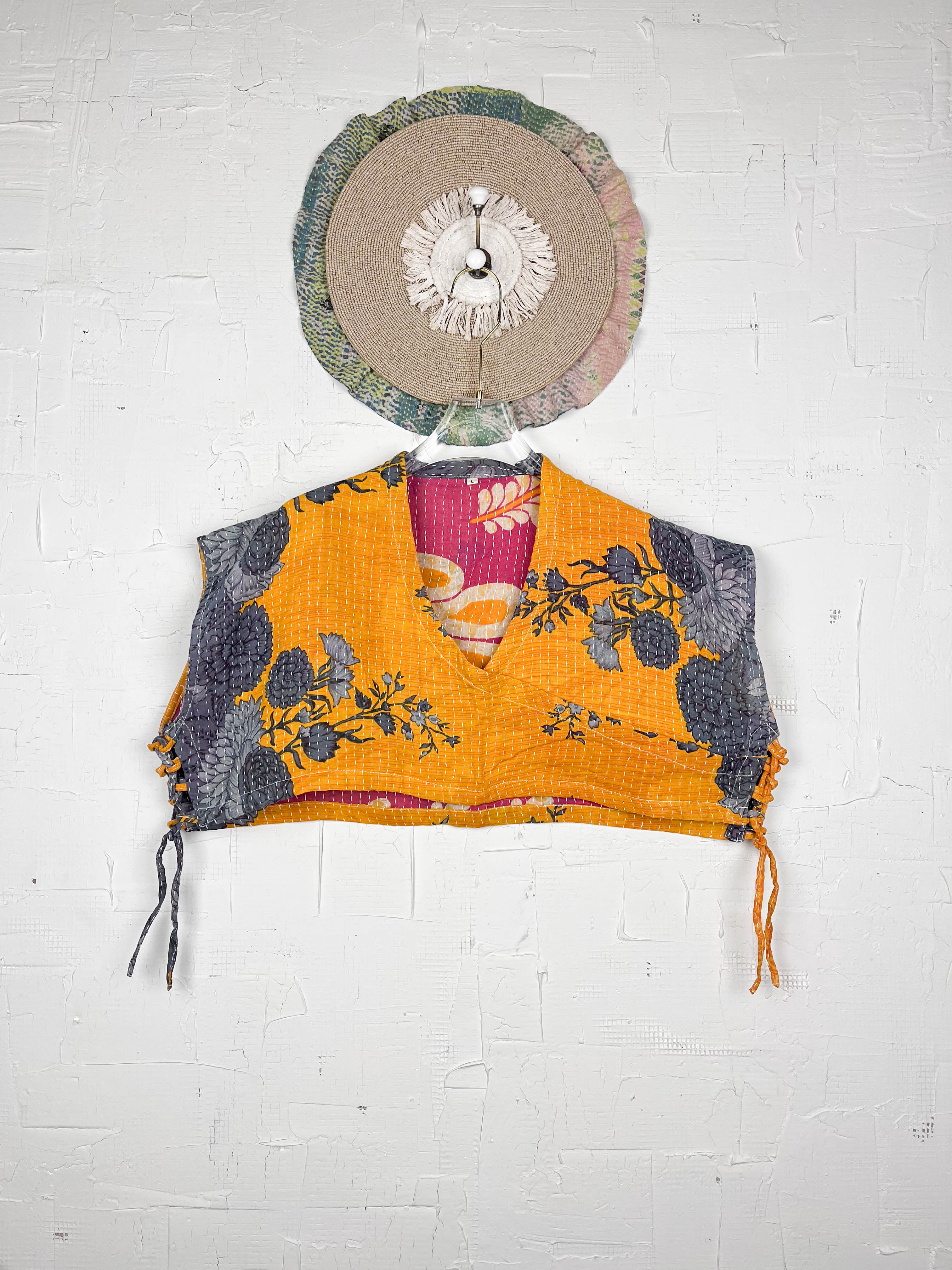 Patchwork Kantha top - Love Protect Sustain