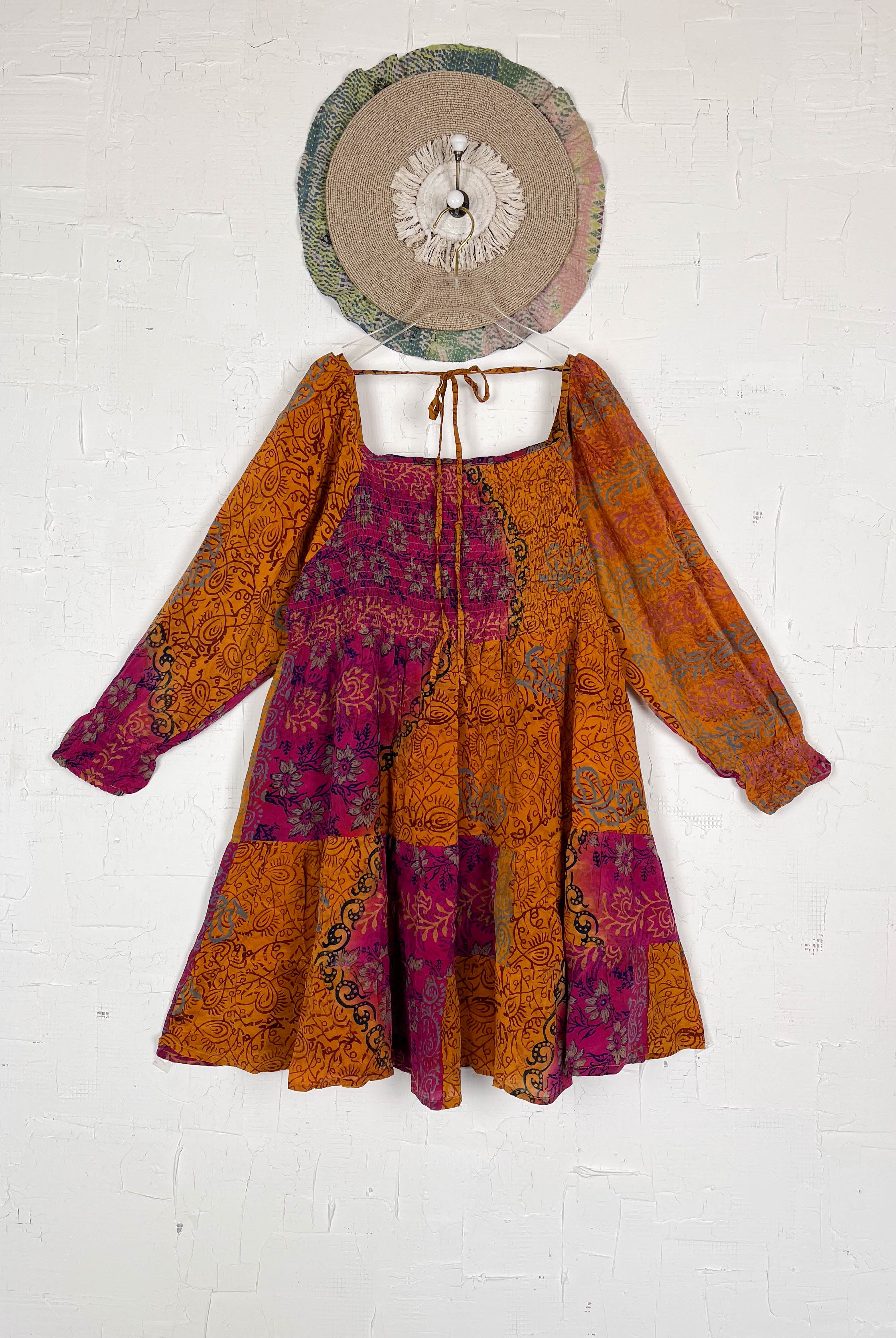 Patchwork dress - Love Protect Sustain