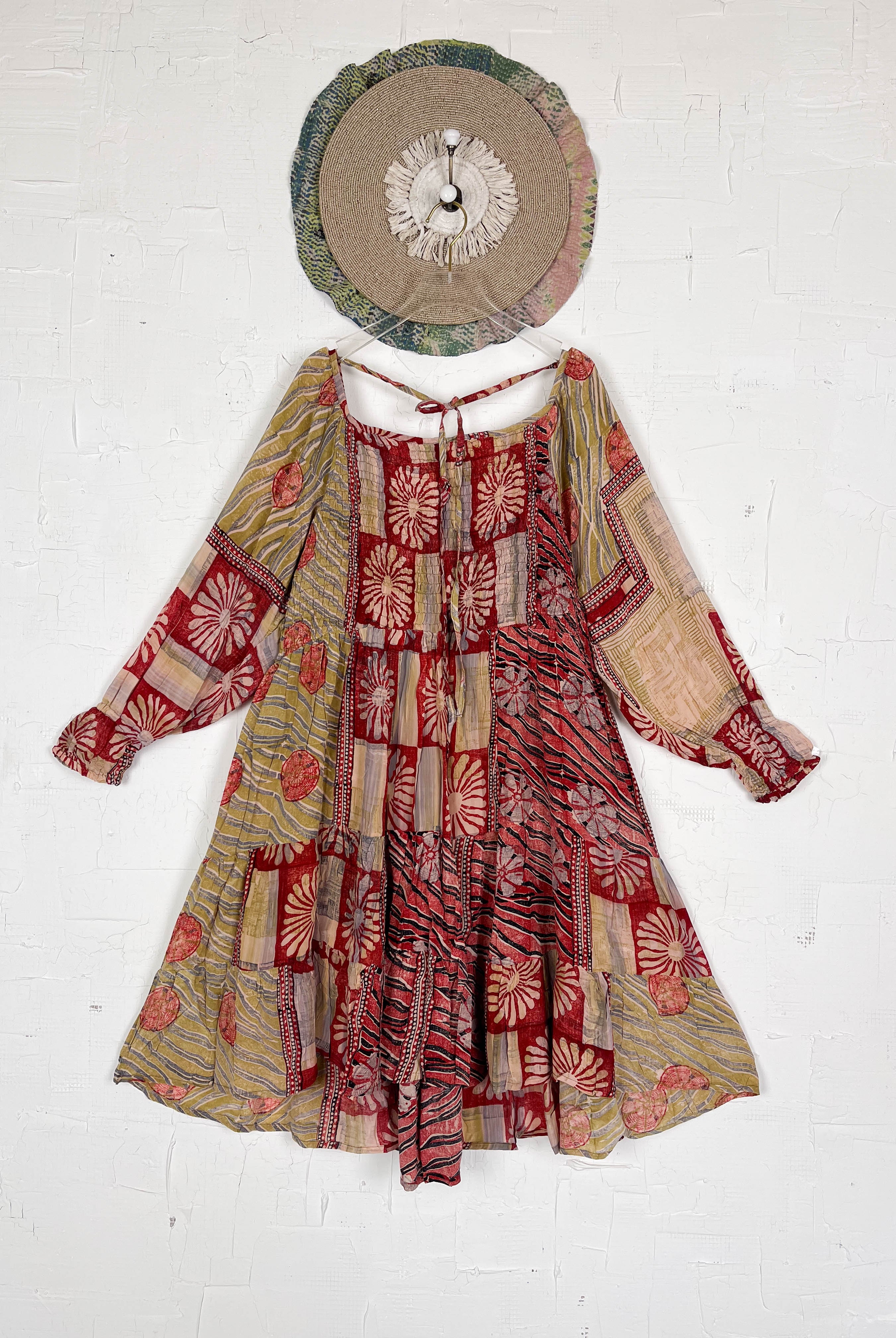 Patchwork dress - Love Protect Sustain