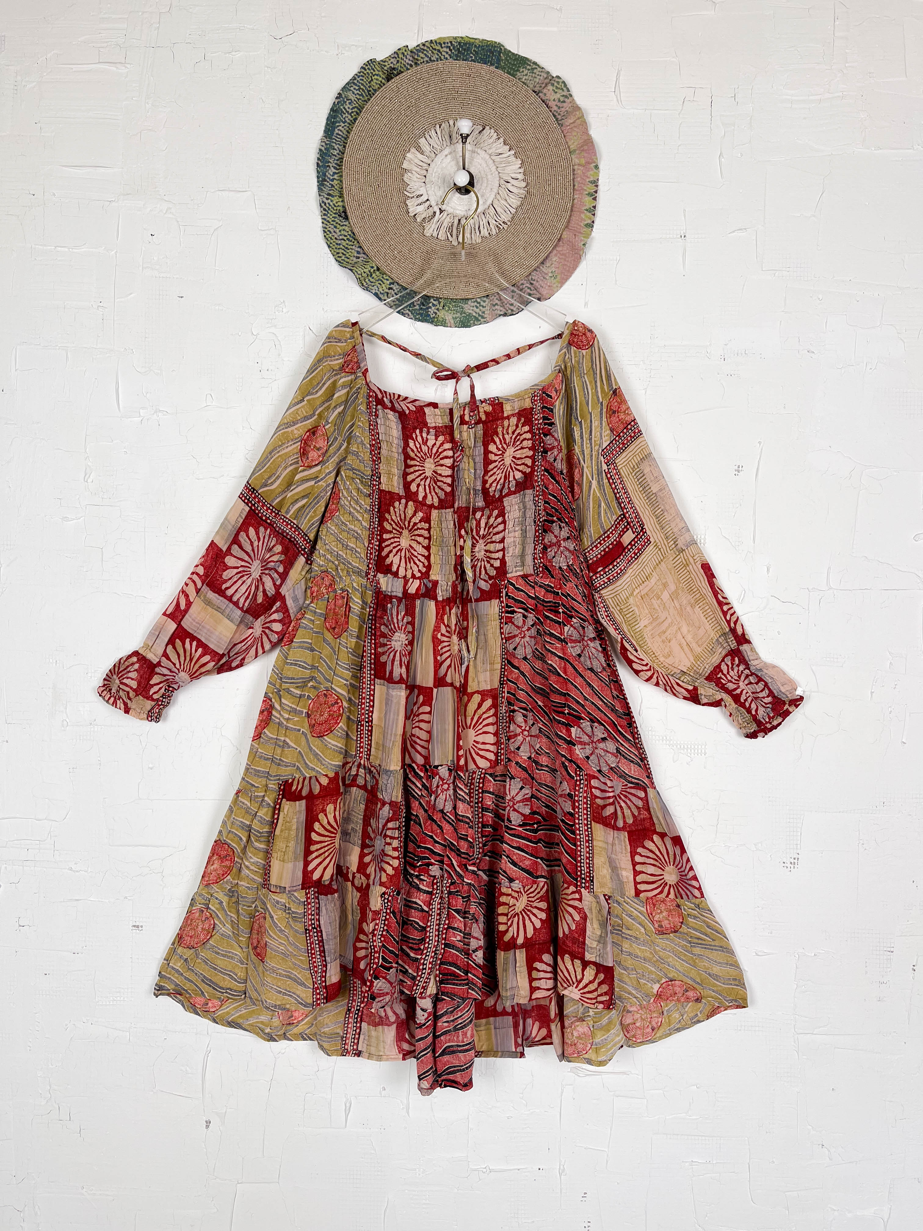 Patchwork dress - Love Protect Sustain