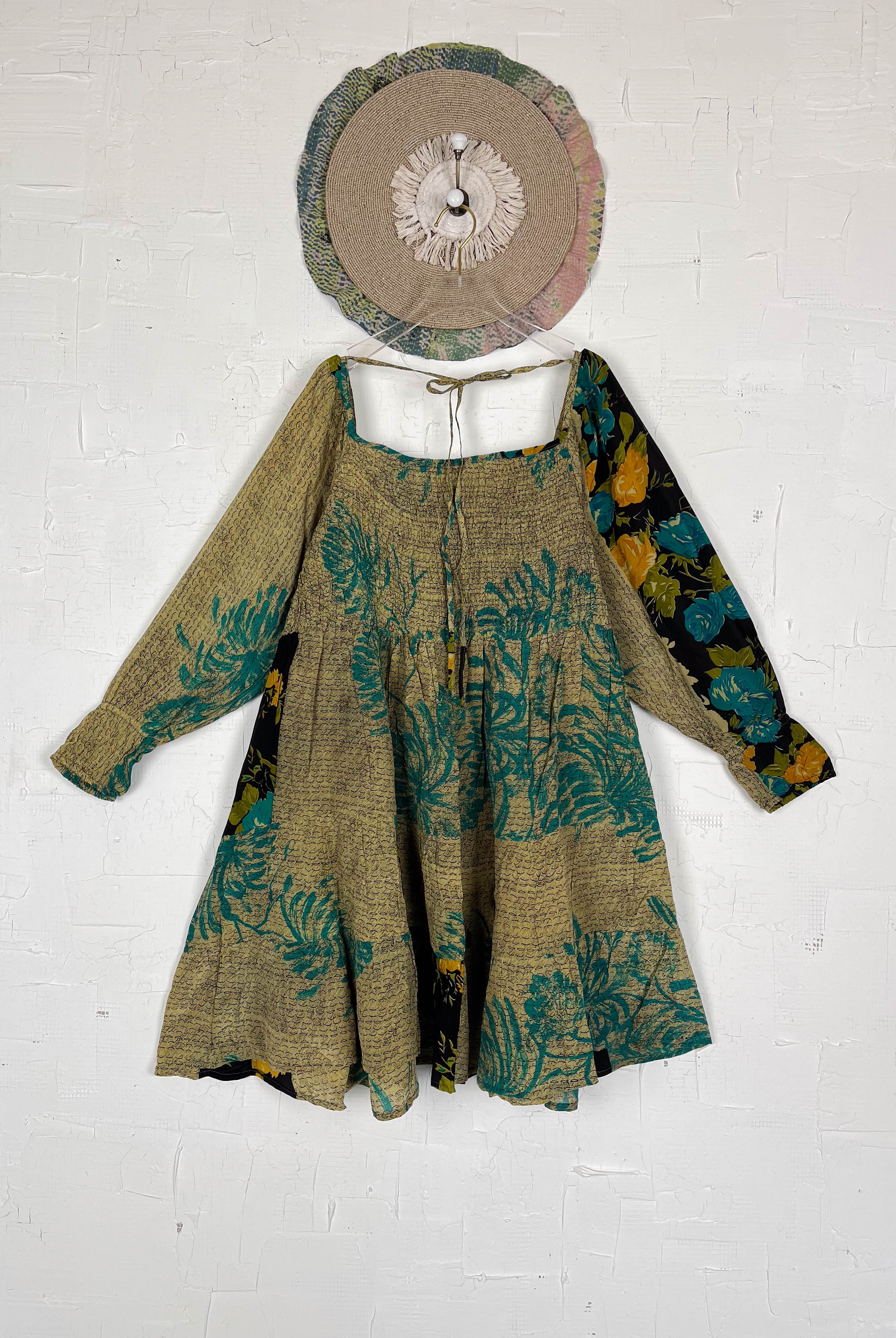 Patchwork dress - Love Protect Sustain