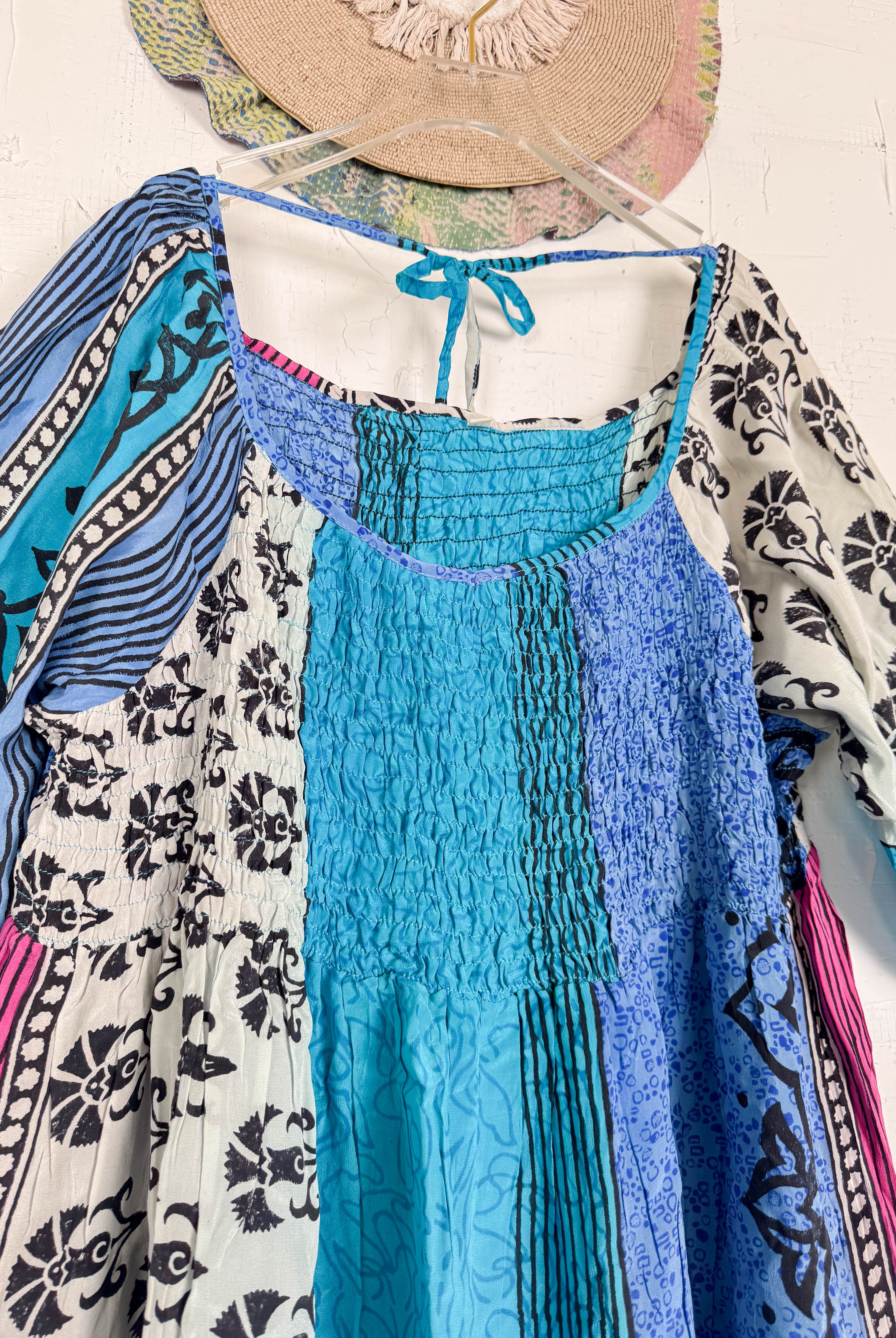 Patchwork dress - Love Protect Sustain