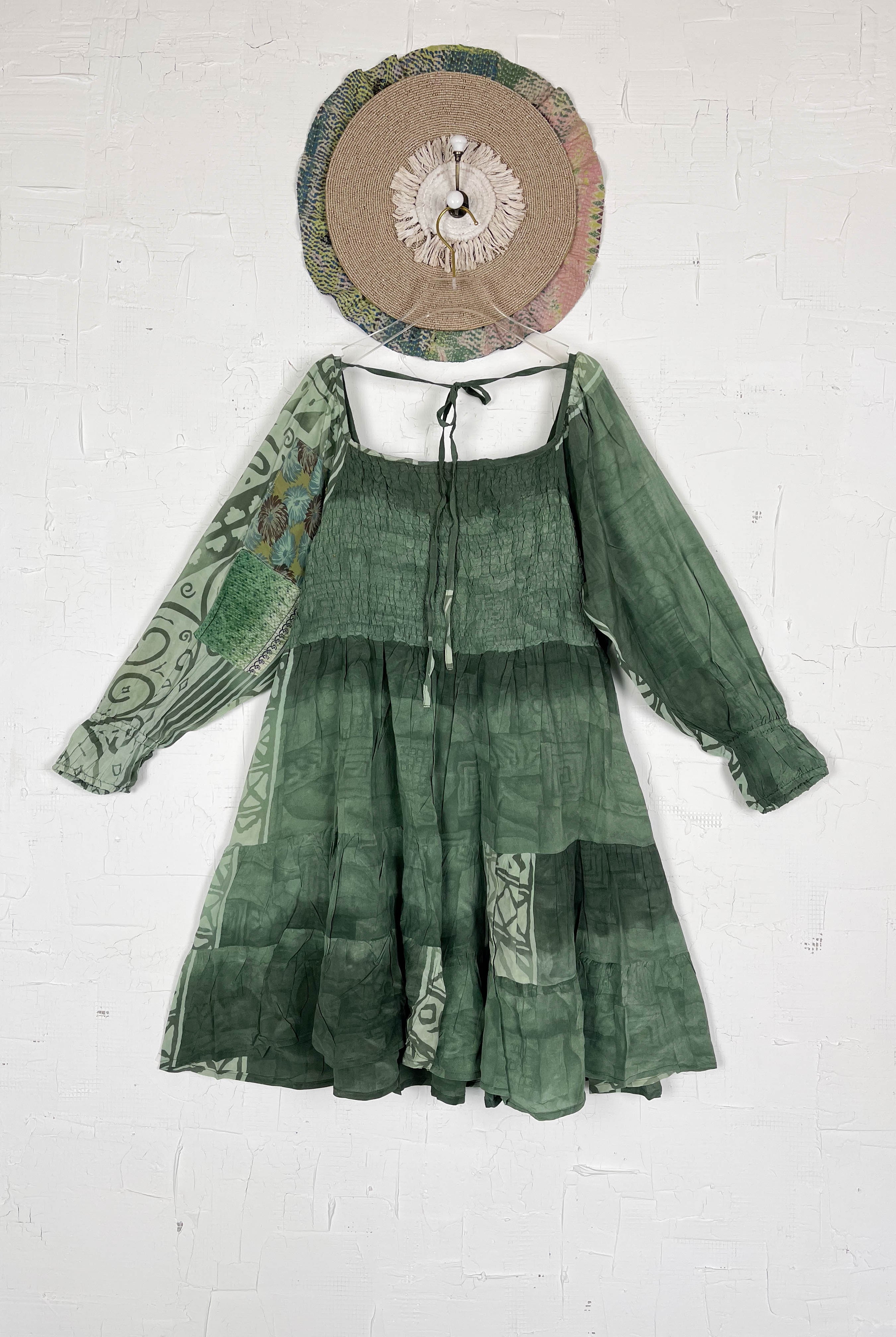 Patchwork dress - Love Protect Sustain