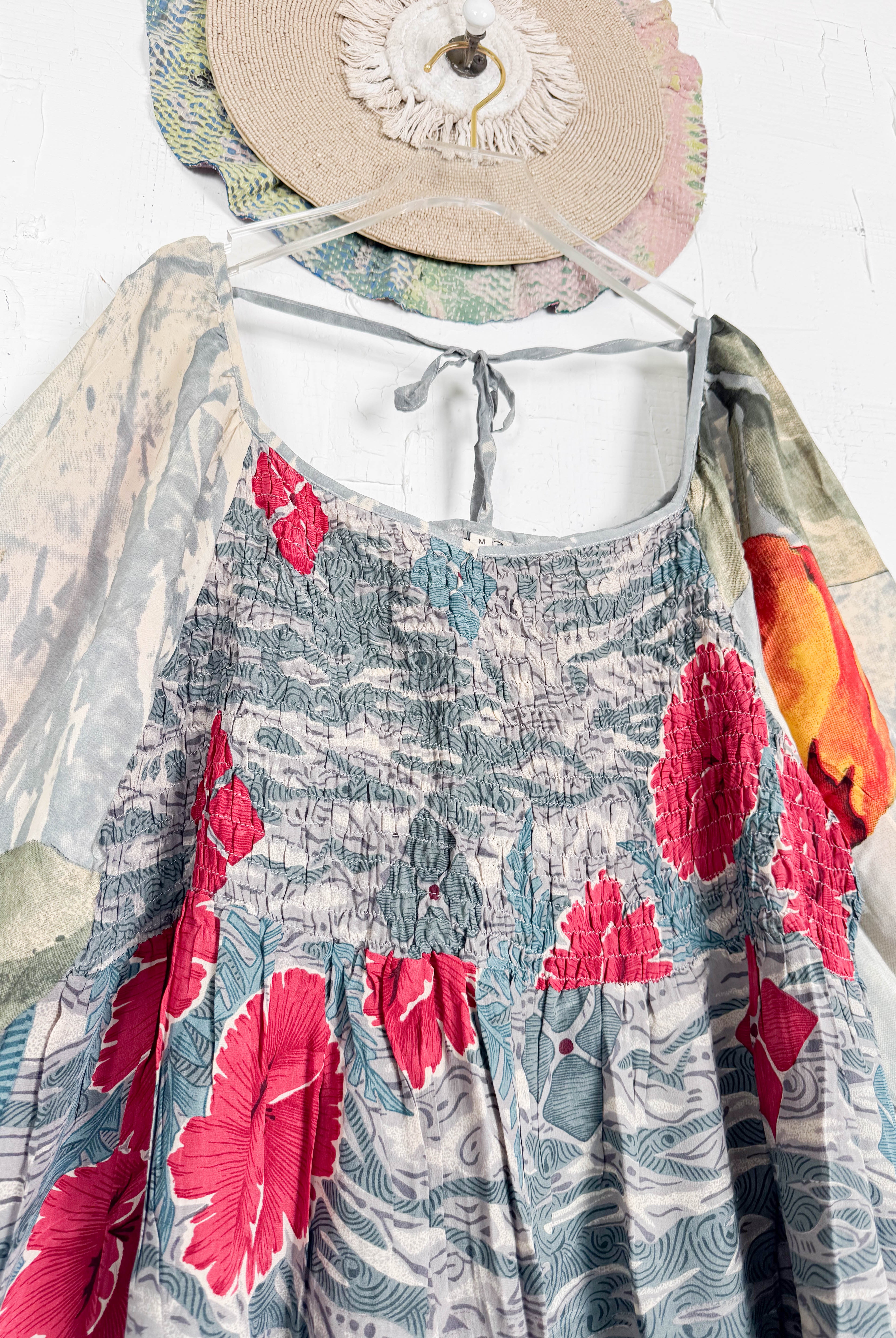 Patchwork dress - Love Protect Sustain